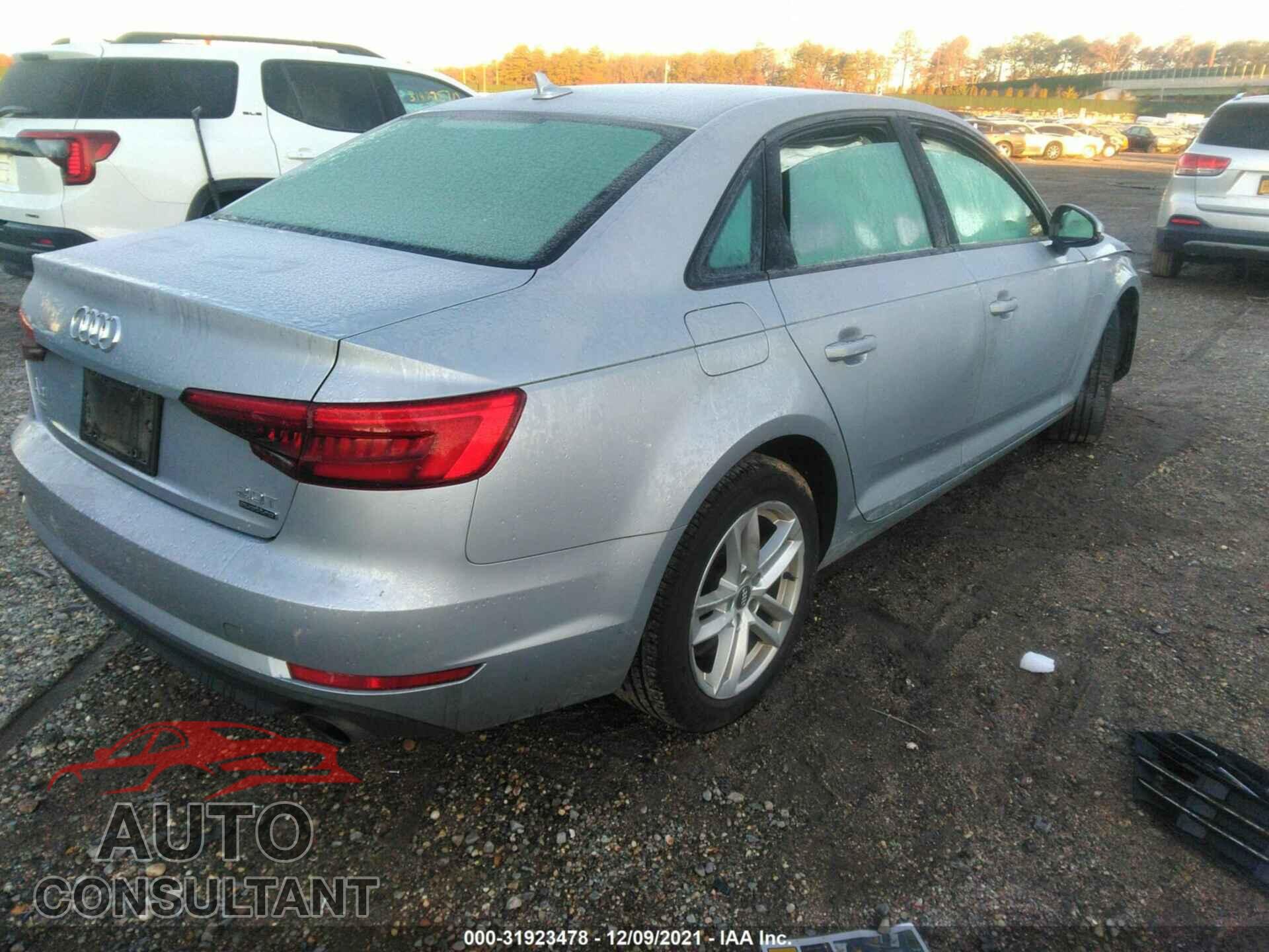 AUDI A4 2017 - WAUANAF46HN050273