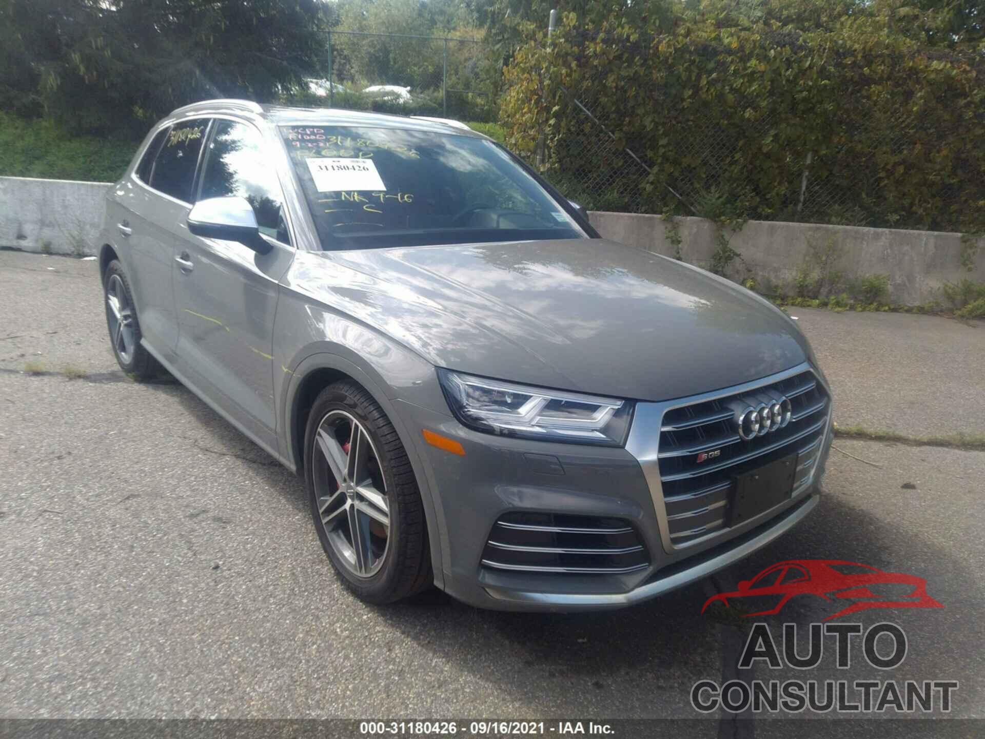 AUDI SQ5 2019 - WA1B4AFY6K2016530