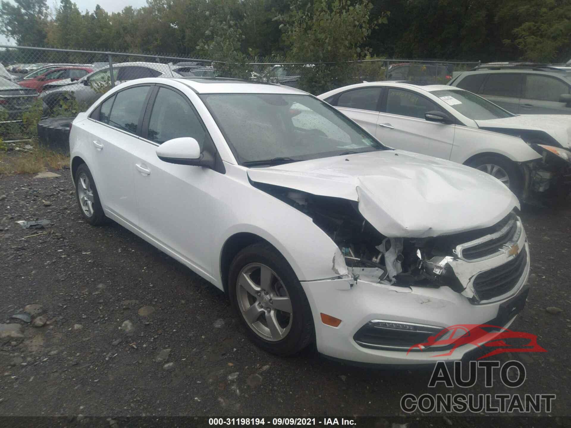 CHEVROLET CRUZE LIMITED 2016 - 1G1PE5SB2G7163884