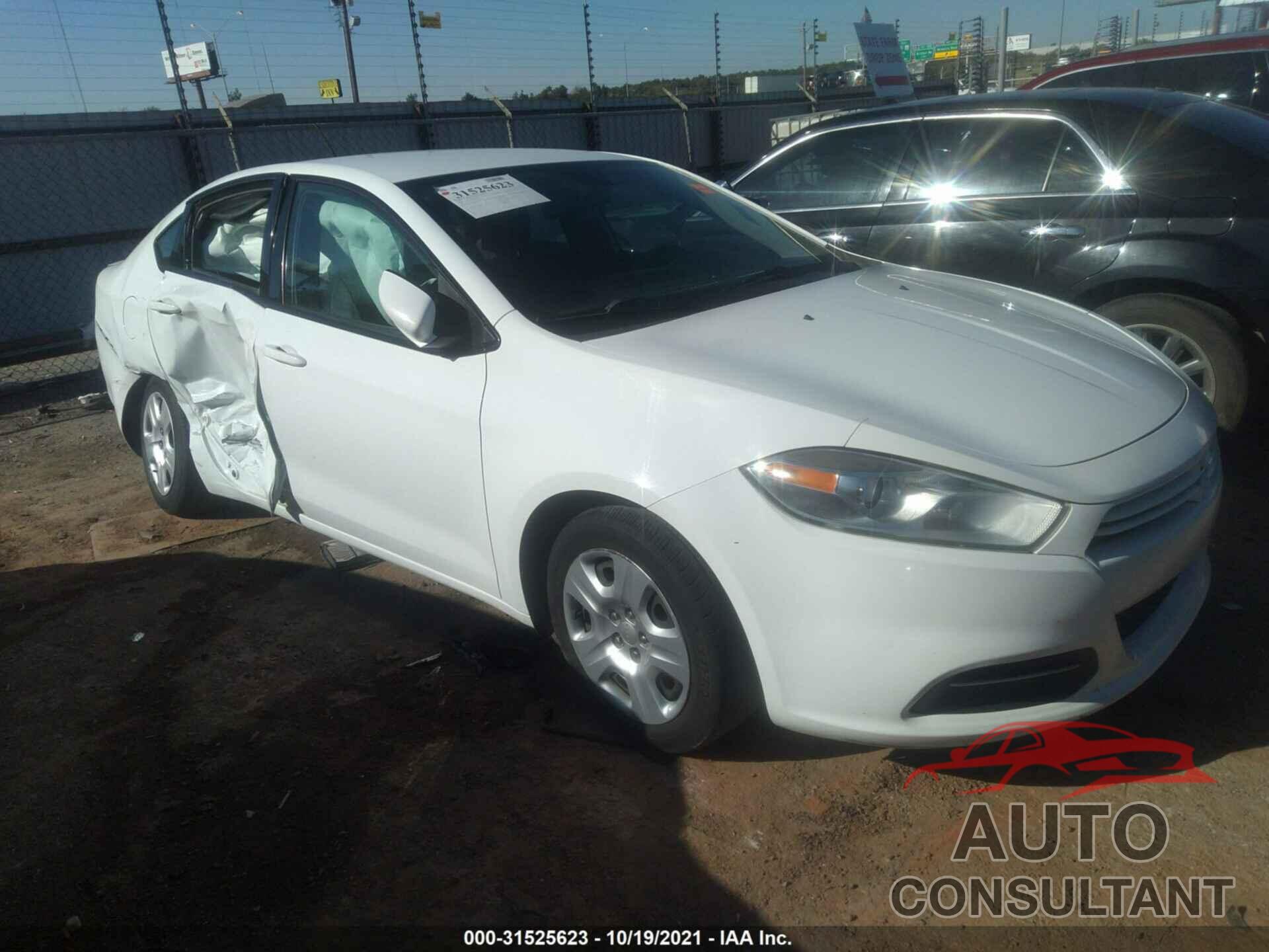 DODGE DART 2016 - 1C3CDFAA2GD506142