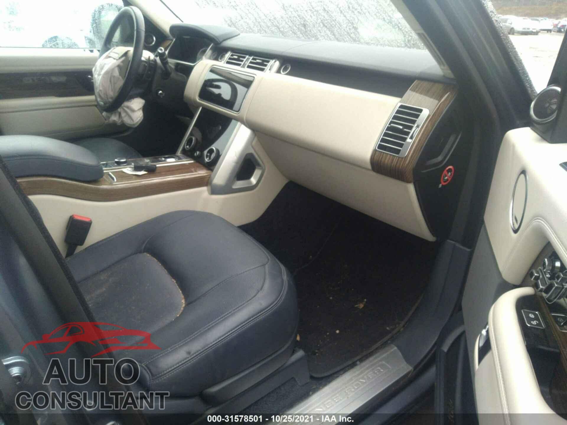 LAND ROVER RANGE ROVER 2018 - SALGS2REXJA389026