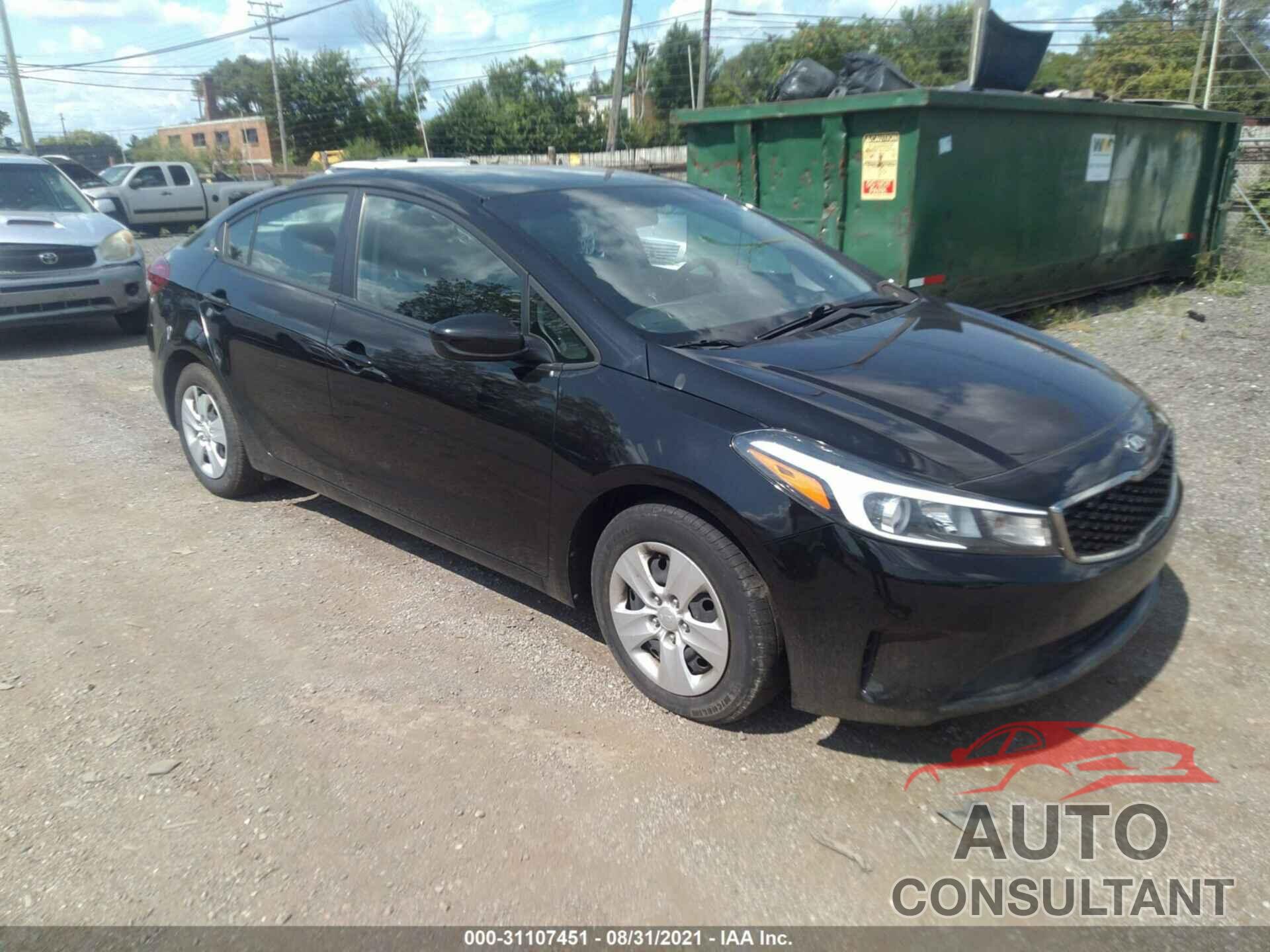 KIA FORTE 2017 - 3KPFK4A73HE062972