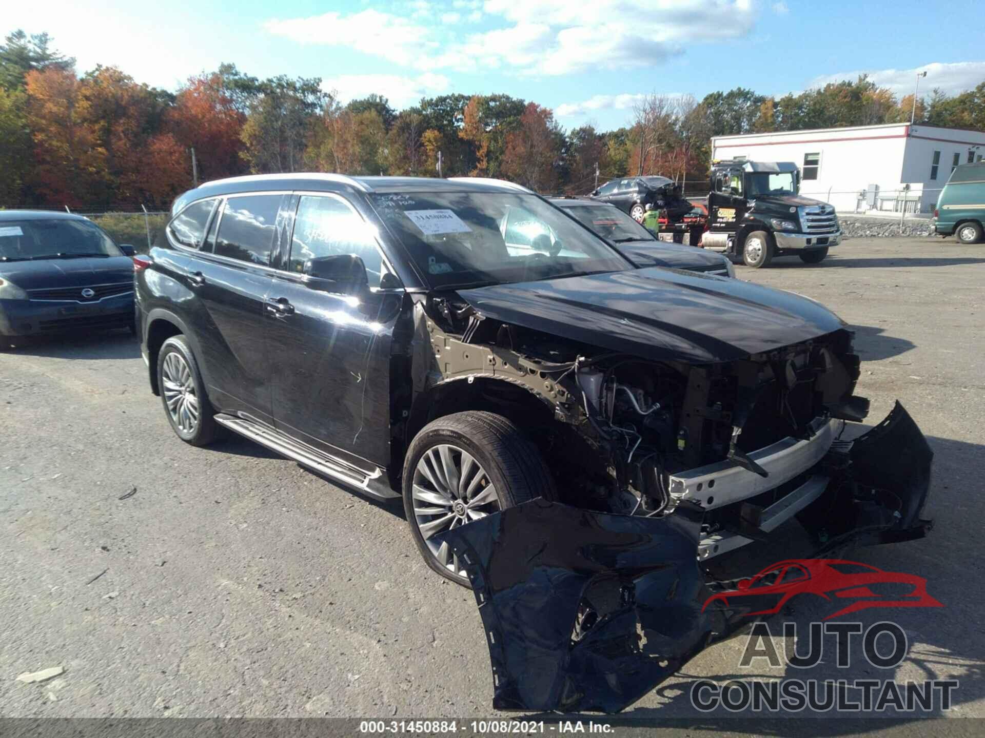 TOYOTA HIGHLANDER 2020 - 5TDFZRBH8LS031389