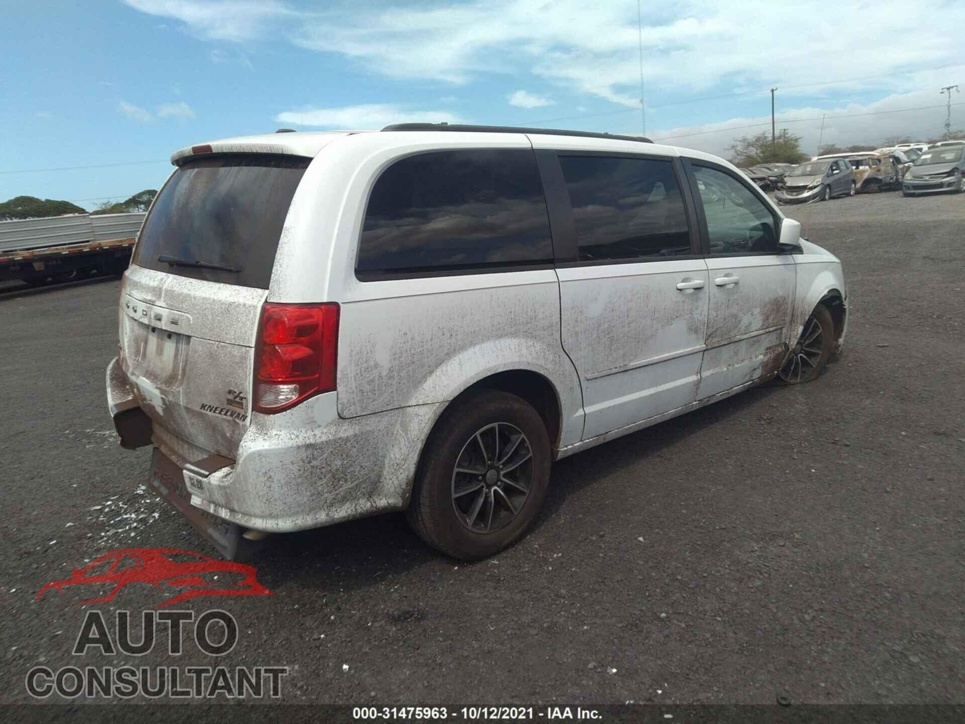 DODGE GRAND CARAVAN 2016 - 2C4RDGEG7GR242567