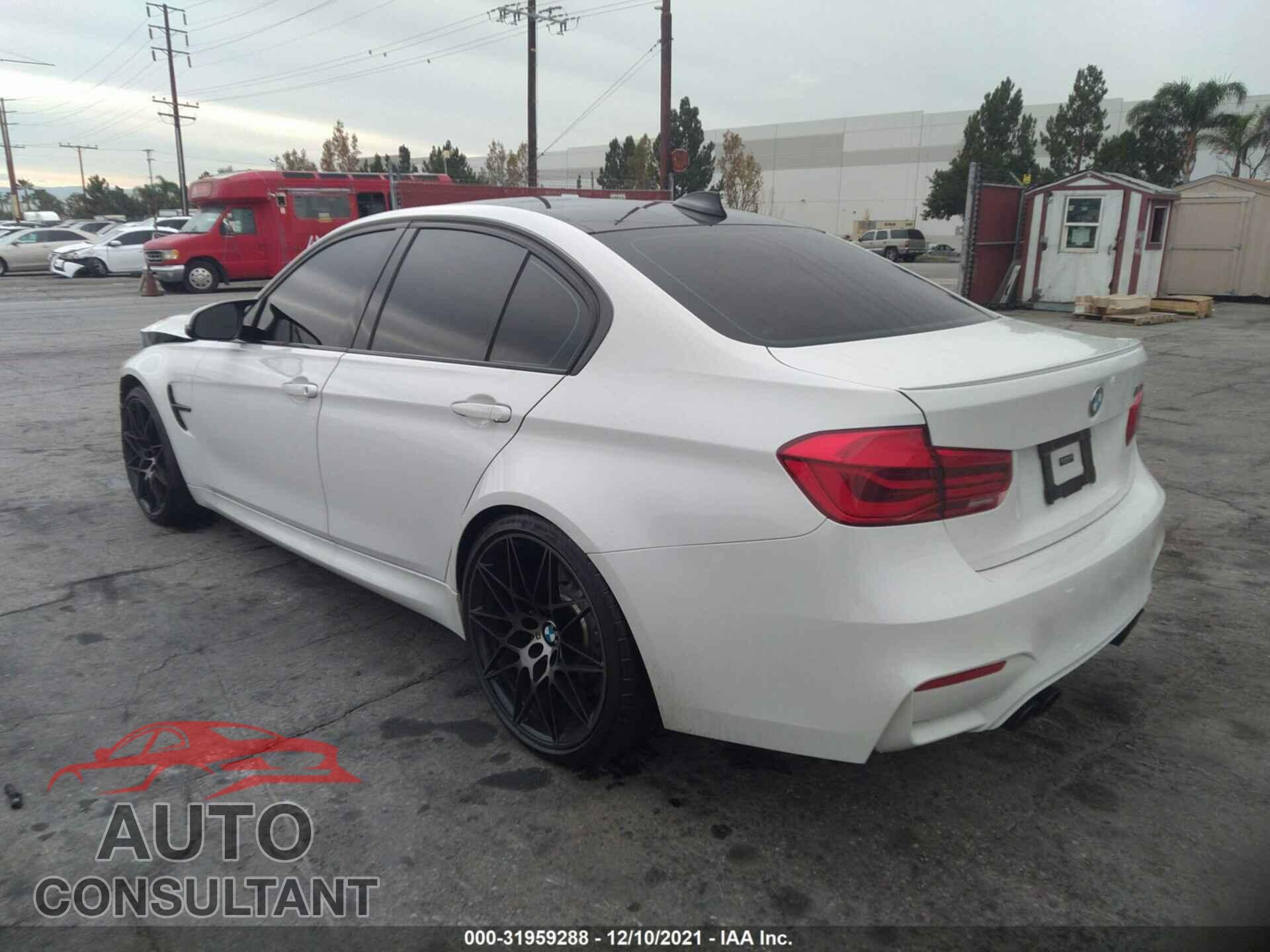BMW M3 2018 - WBS8M9C52J5L01000