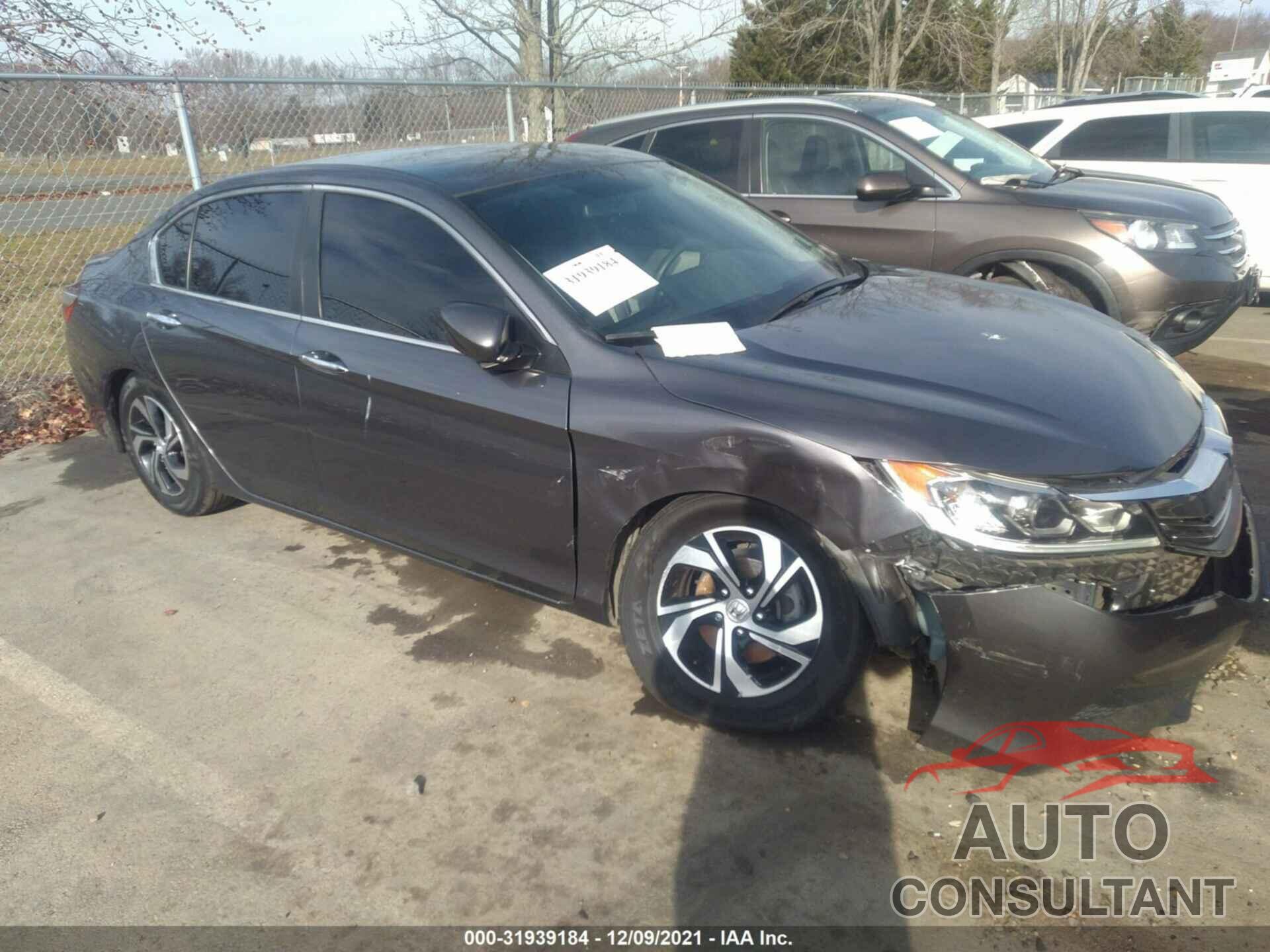 HONDA ACCORD SEDAN 2017 - 1HGCR2F3XHA174259