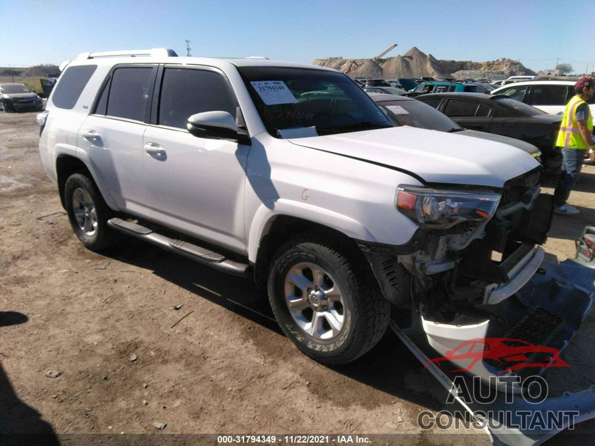 TOYOTA 4RUNNER 2017 - JTEBU5JR6H5408133