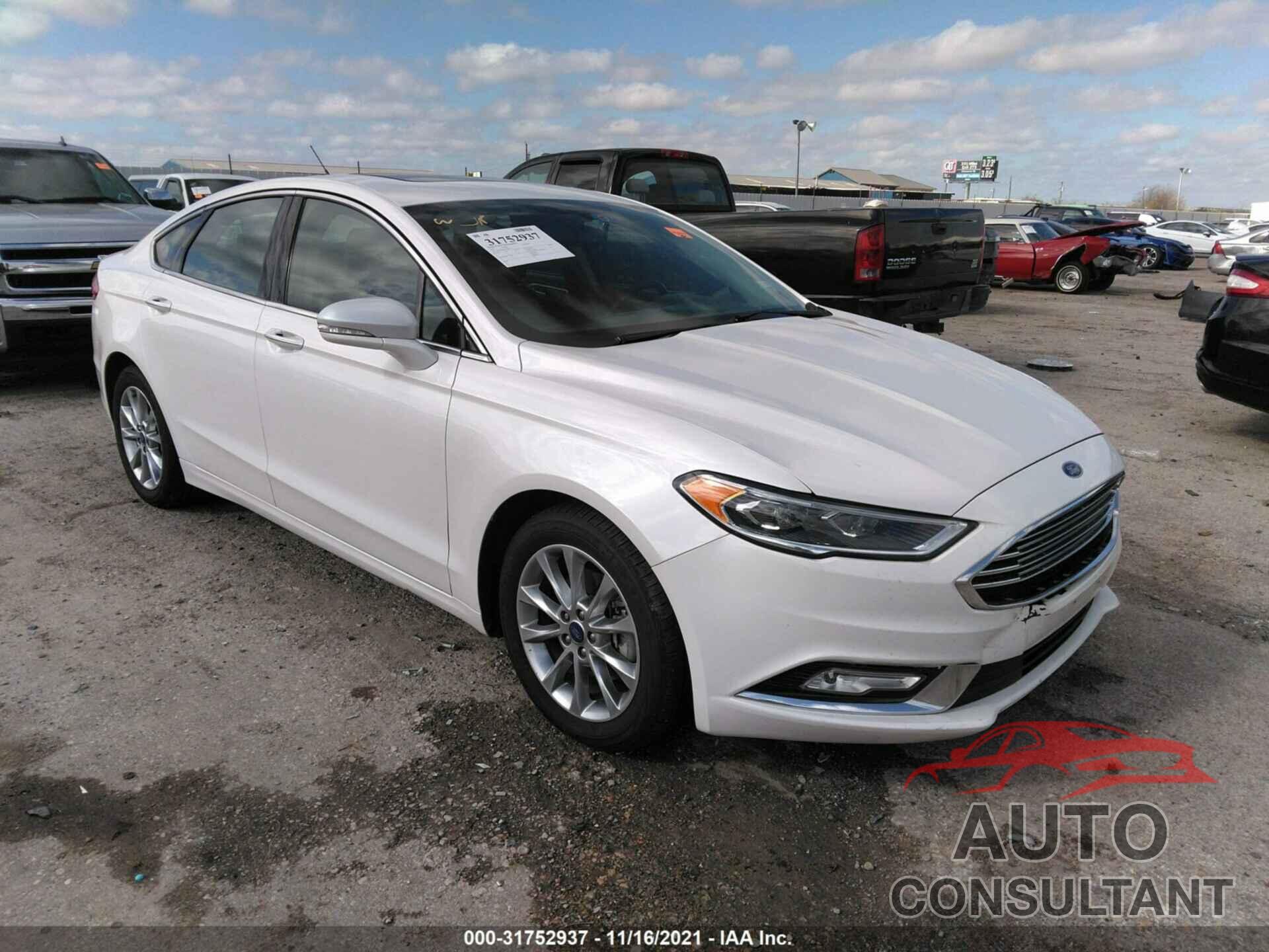 FORD FUSION 2017 - 3FA6P0HD0HR405662