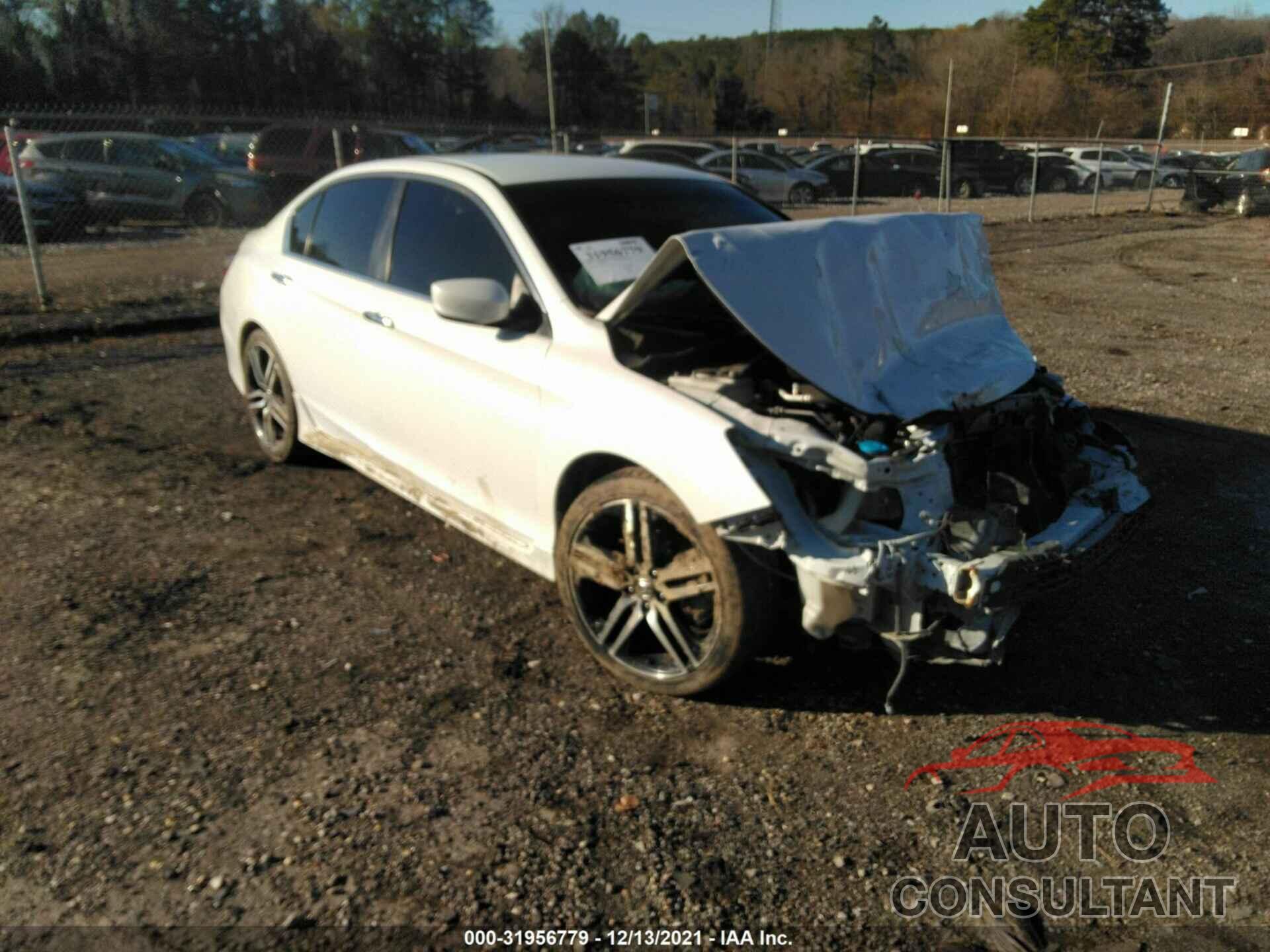 HONDA ACCORD SEDAN 2016 - 1HGCR2F5XGA158482