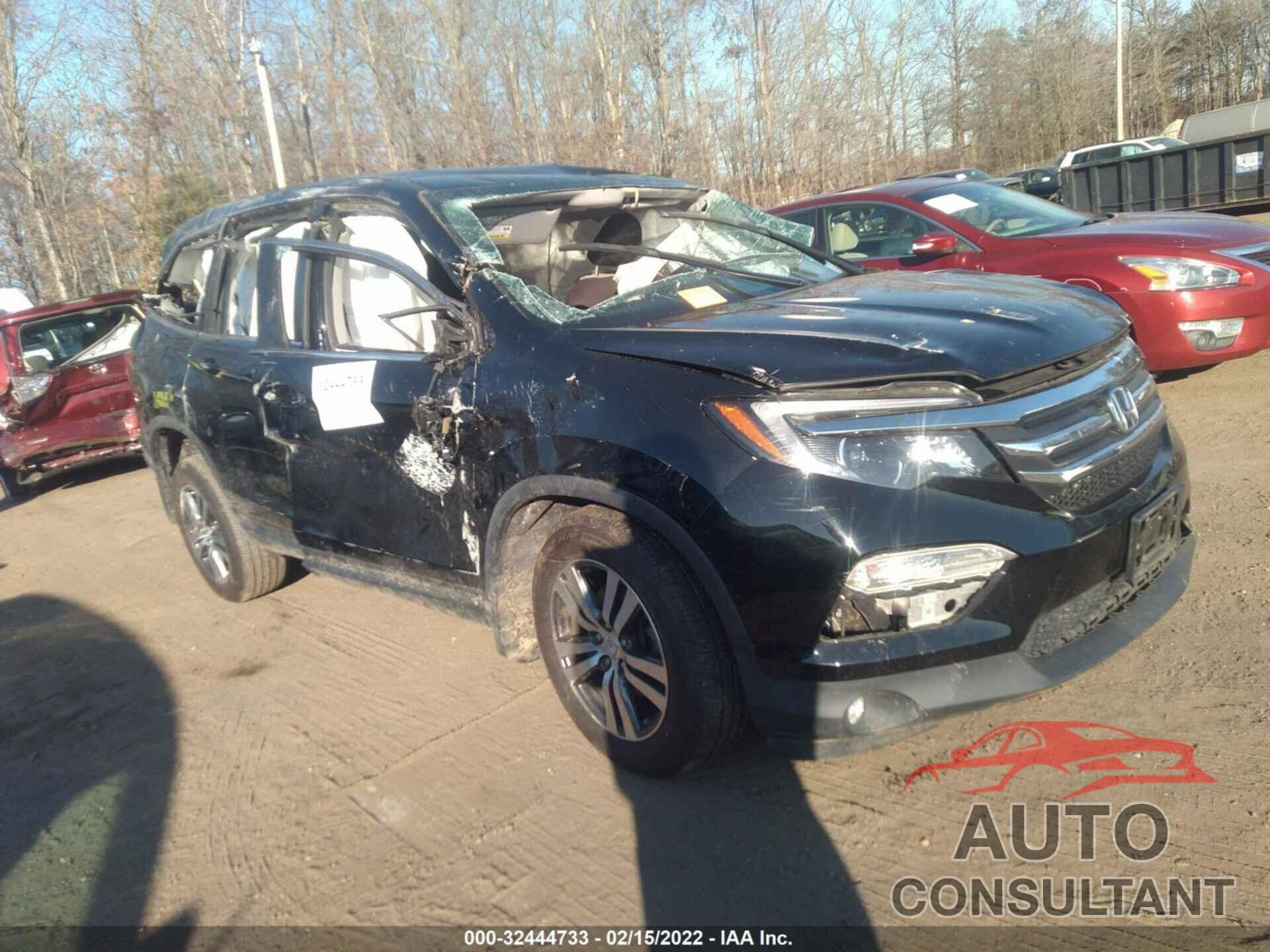 HONDA PILOT 2016 - 5FNYF6H34GB126280