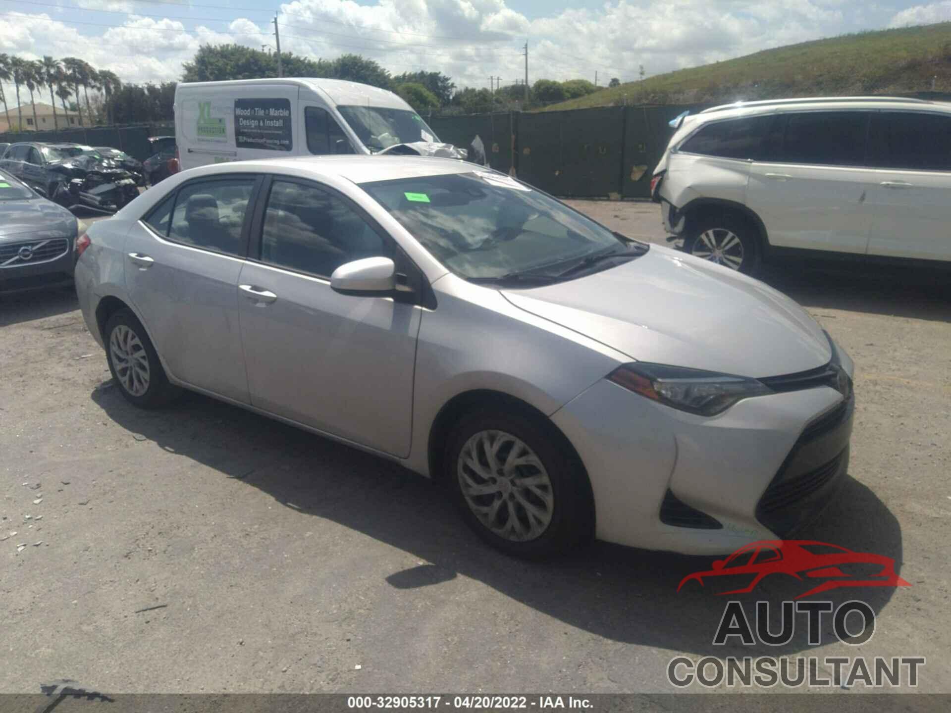 TOYOTA COROLLA 2017 - 2T1BURHE3HC837070