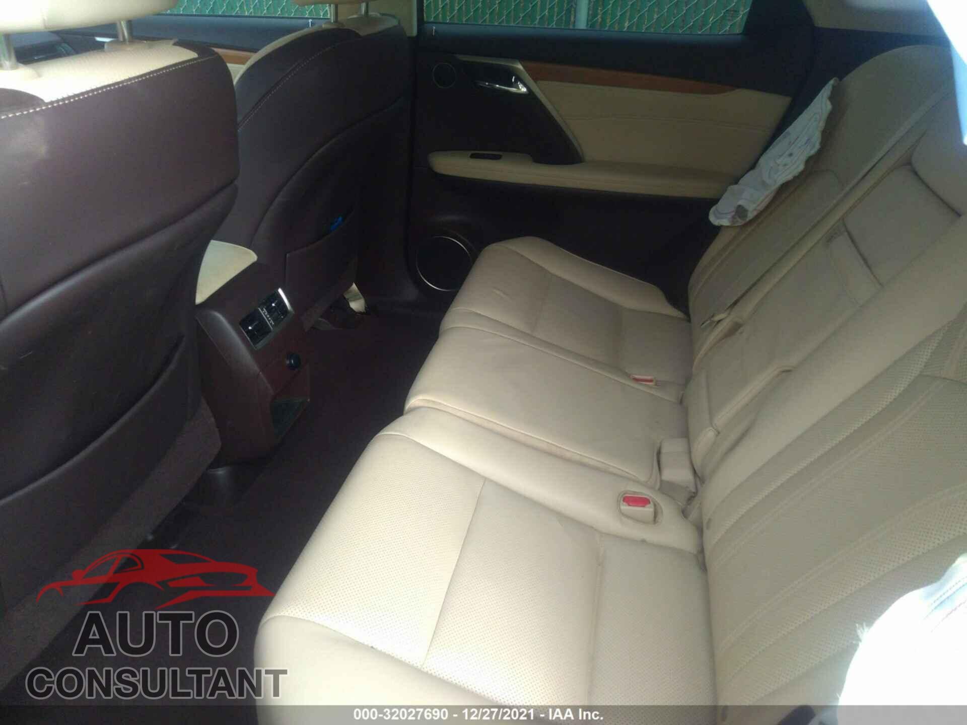 LEXUS RX 2017 - 2T2ZZMCA3HC073773