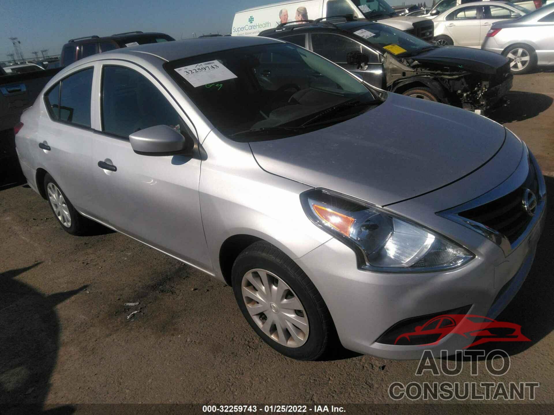NISSAN VERSA 2016 - 3N1CN7AP5GL881829