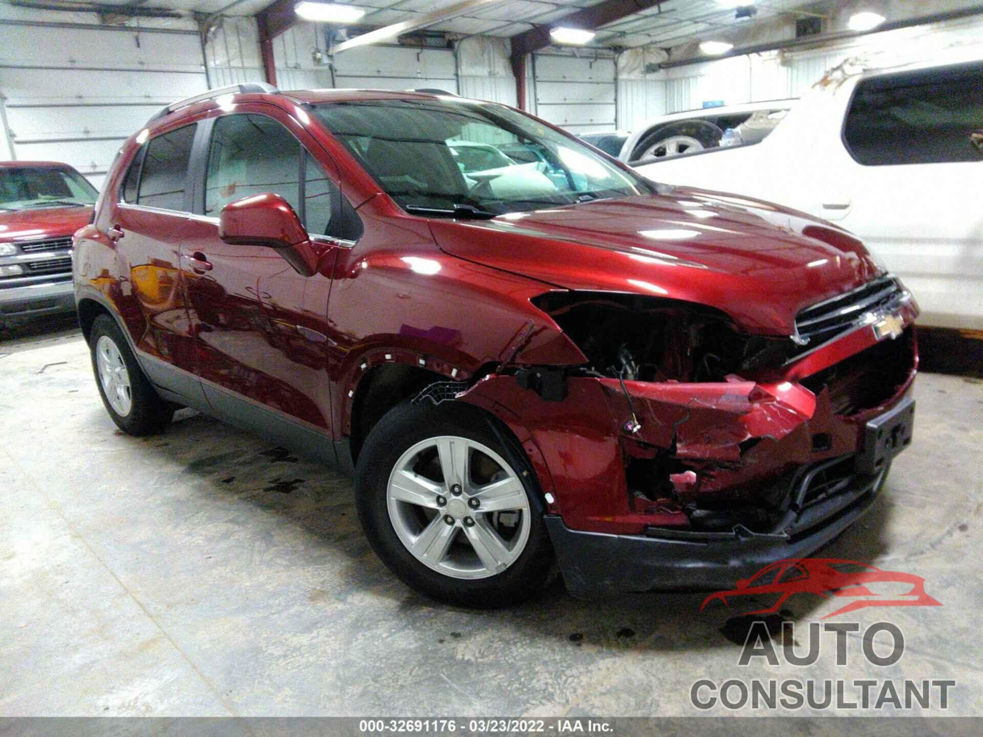 CHEVROLET TRAX 2016 - 3GNCJLSB1GL277836