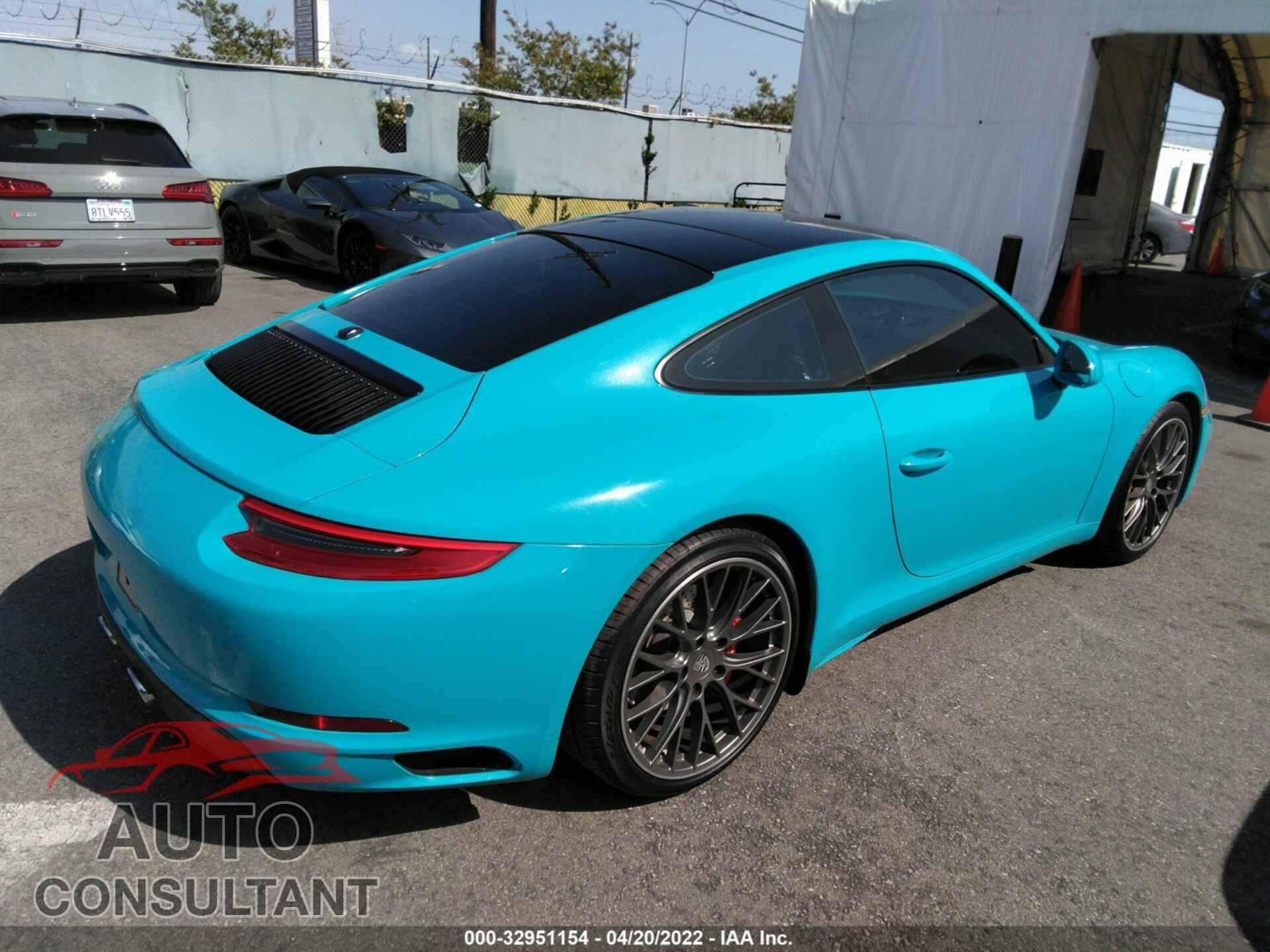 PORSCHE 911 2017 - WP0AB2A97HS122426