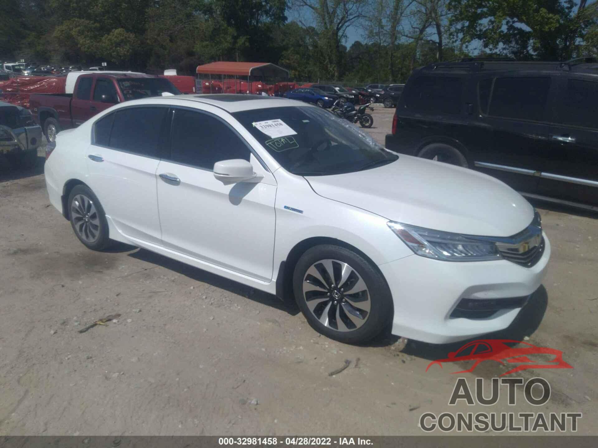 HONDA ACCORD HYBRID 2017 - JHMCR6F75HC024989