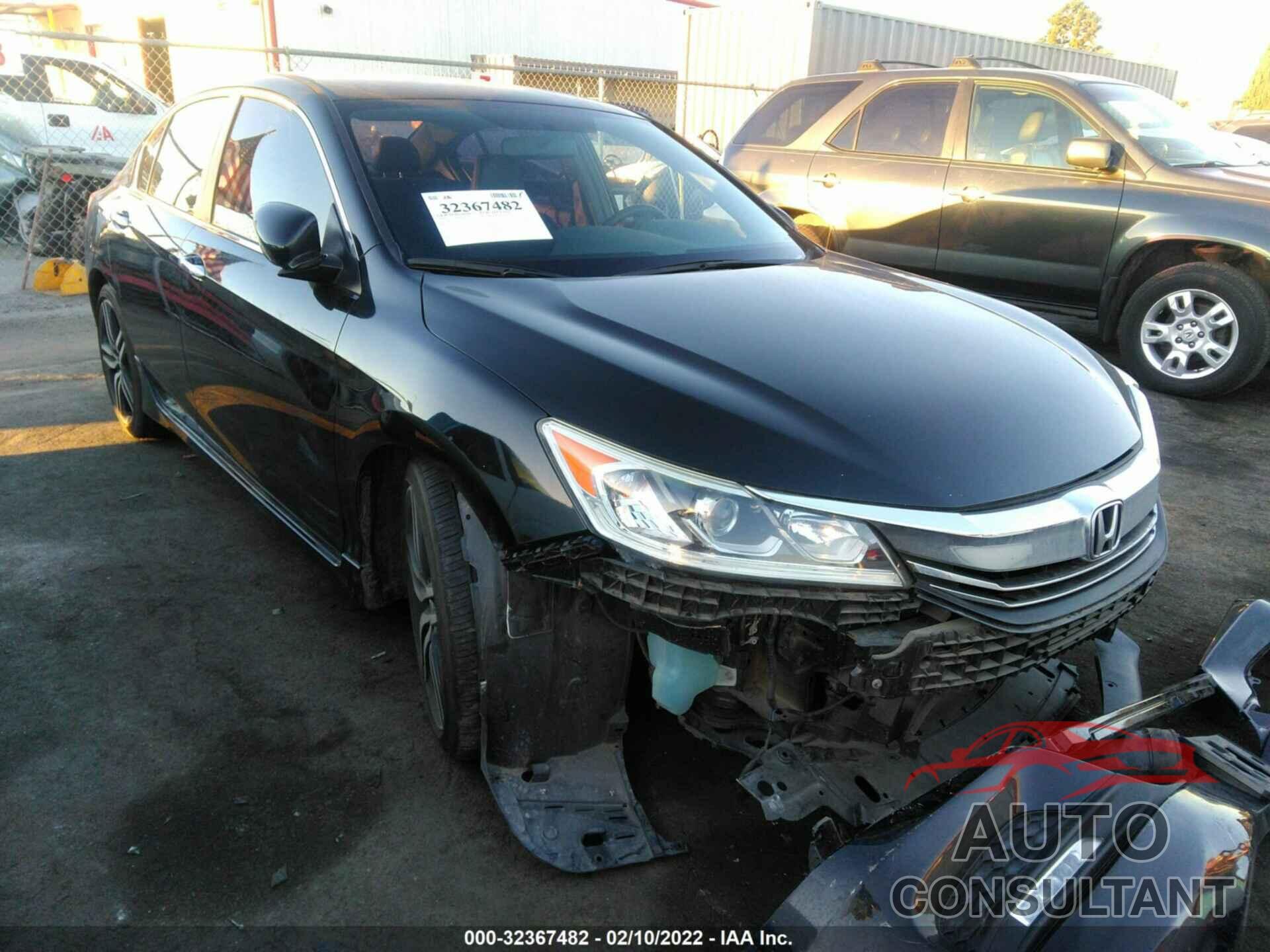 HONDA ACCORD SEDAN 2016 - 1HGCR2F51GA018398