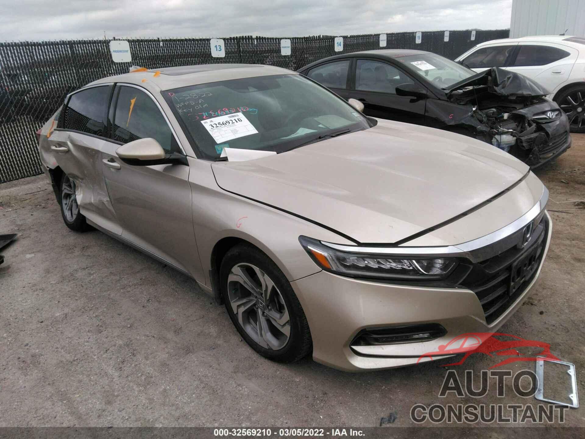 HONDA ACCORD SEDAN 2018 - 1HGCV1F55JA035525