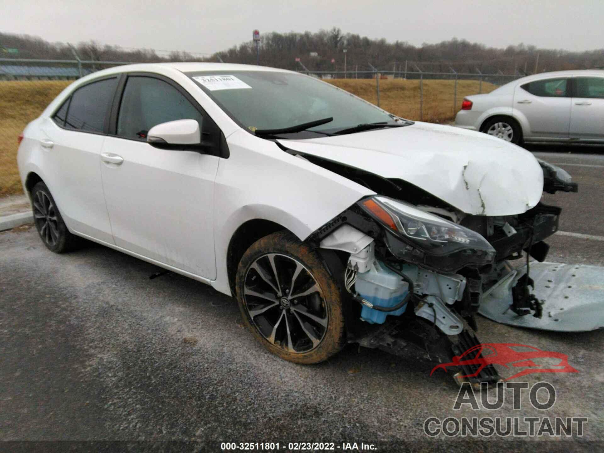 TOYOTA COROLLA 2017 - 2T1BURHE3HC754898