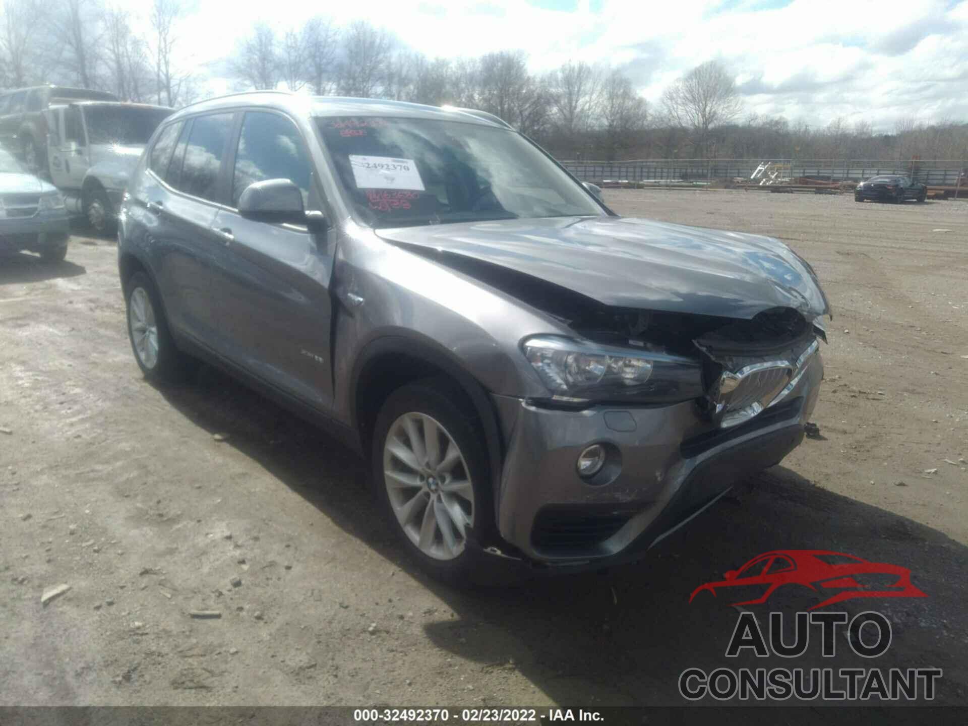 BMW X3 2017 - 5UXWX9C35H0W76356