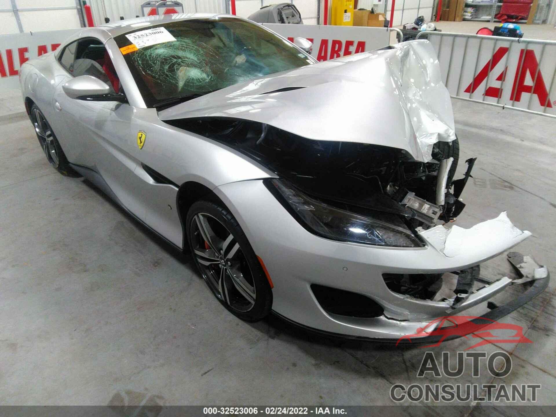 FERRARI PORTOFINO 2019 - ZFF89FPA2K0238074