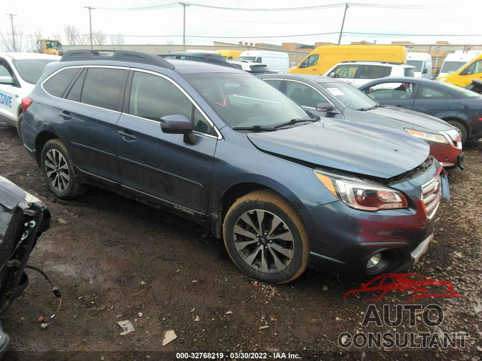 SUBARU OUTBACK 2017 - 4S4BSANC9H3438209