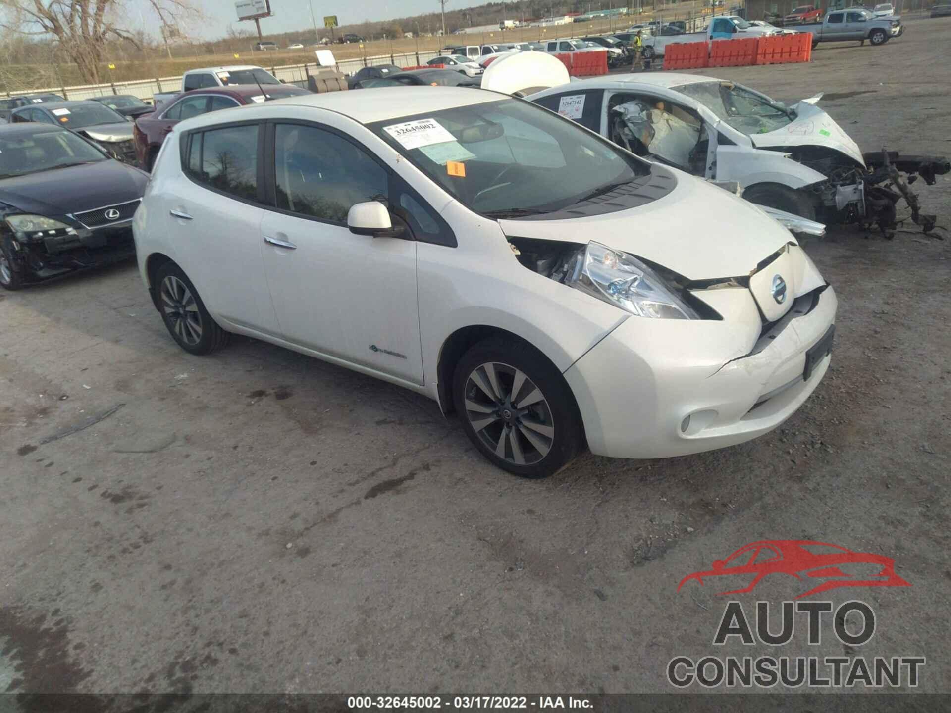 NISSAN LEAF 2016 - 1N4BZ0CP3GC310570