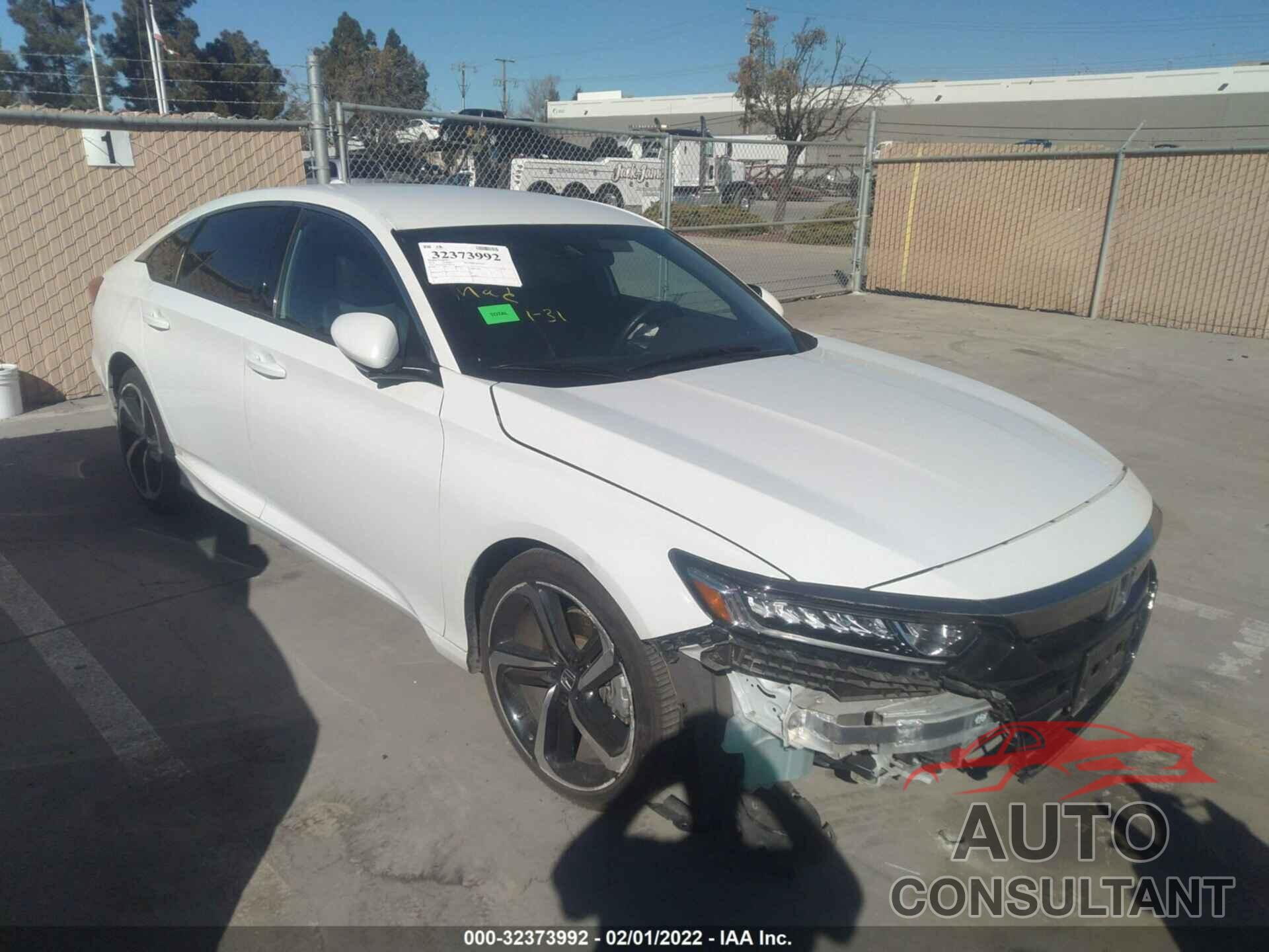 HONDA ACCORD SEDAN 2019 - 1HGCV1F32KA007147