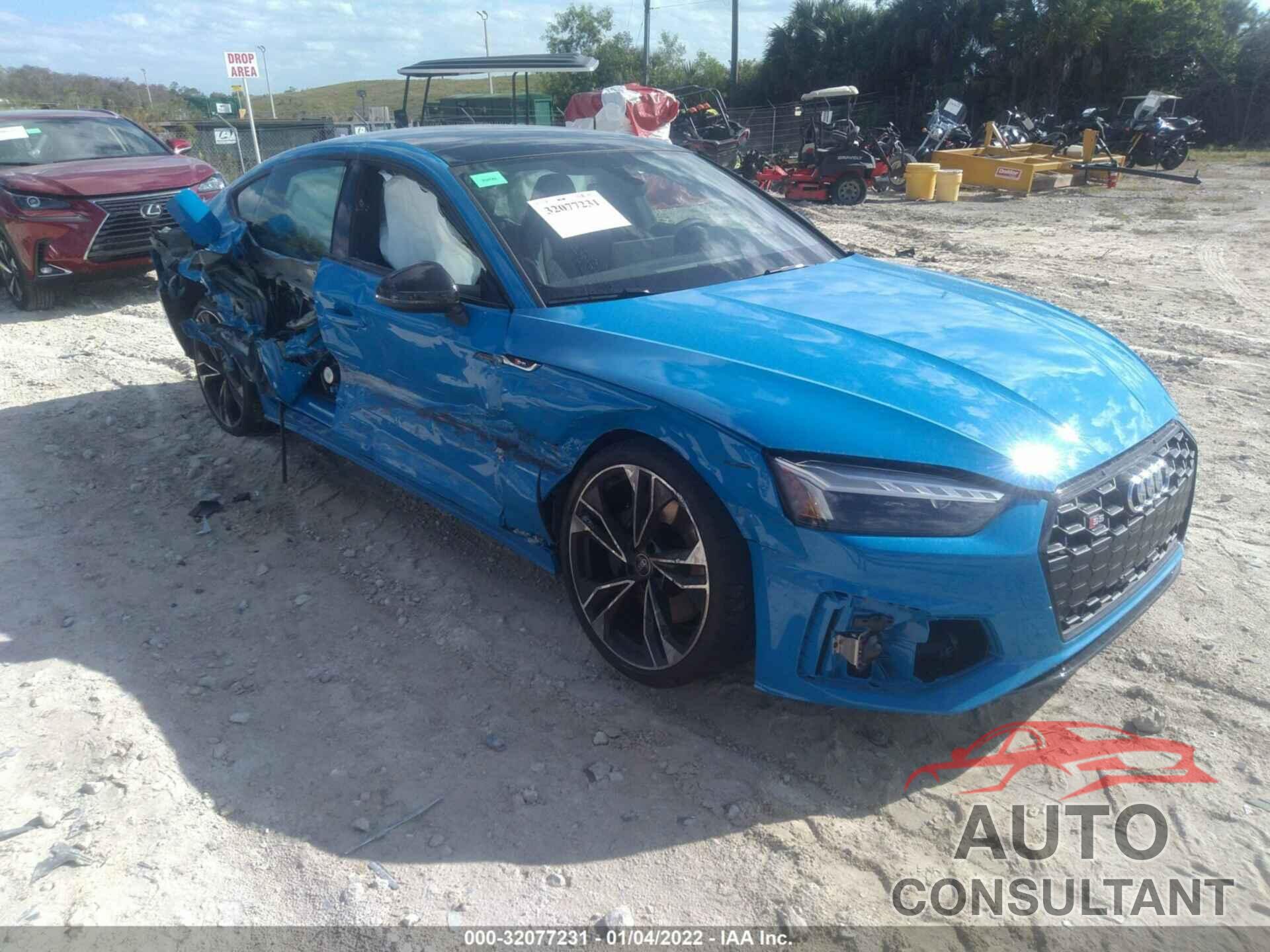AUDI S5 SPORTBACK 2021 - WAUC4CF52MA062860