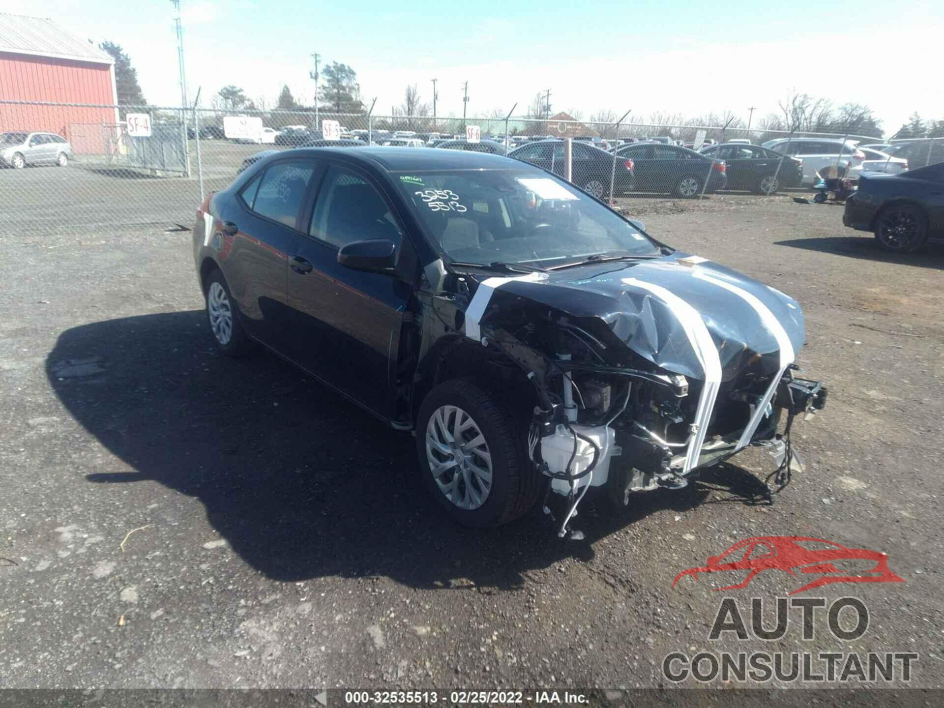 TOYOTA COROLLA 2017 - 2T1BURHE9HC893059