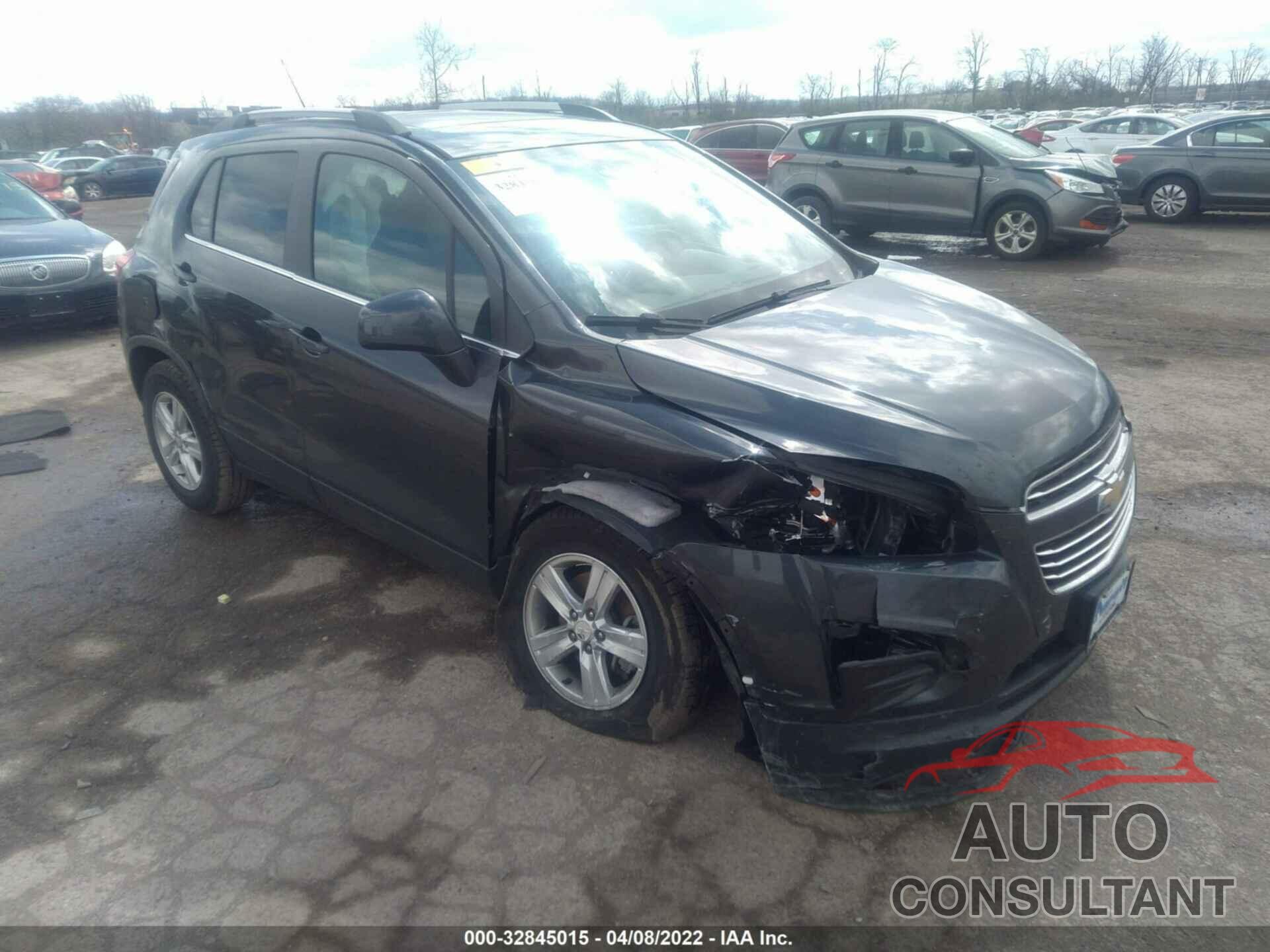 CHEVROLET TRAX 2016 - 3GNCJLSBXGL269024