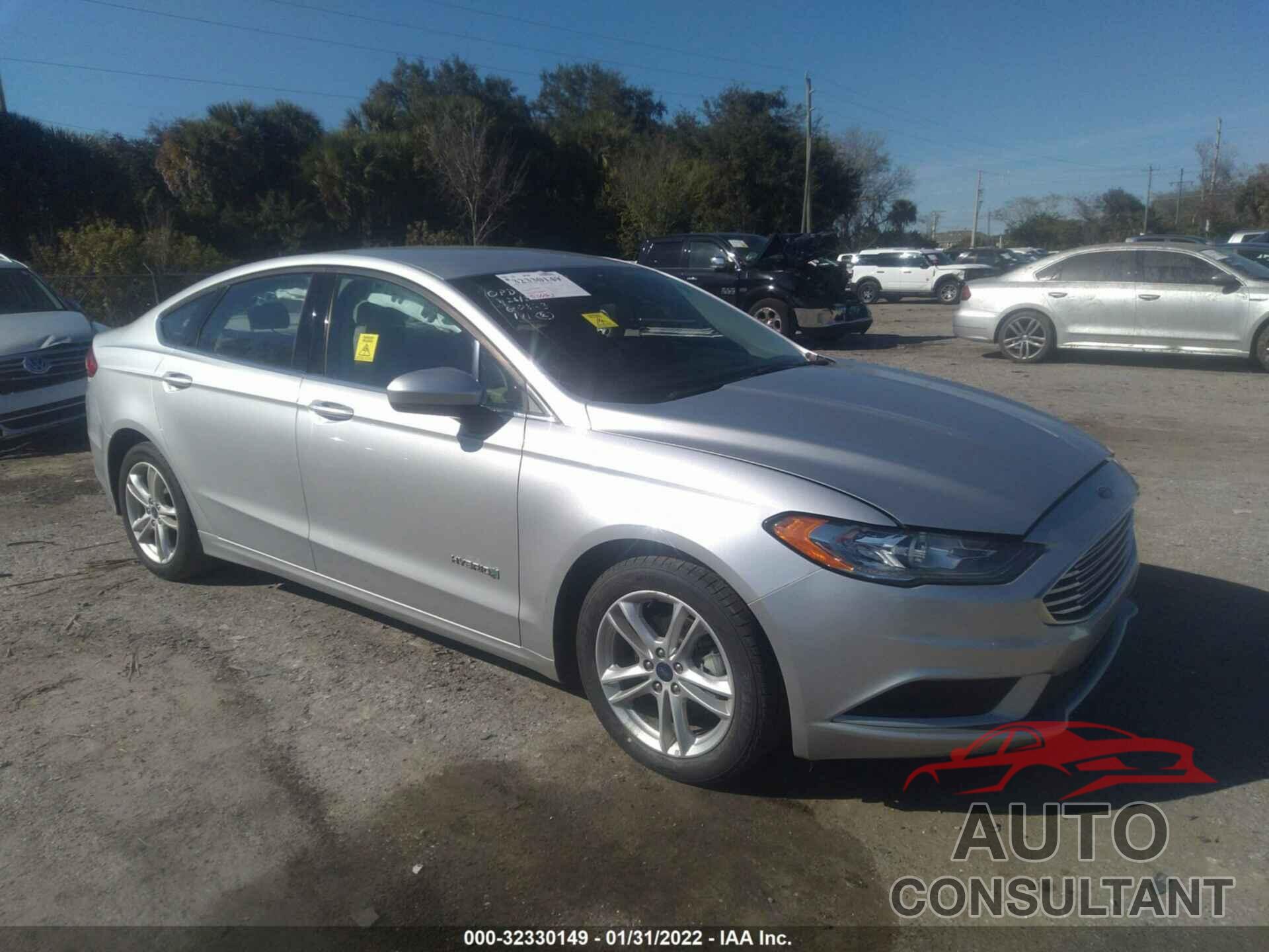 FORD FUSION HYBRID 2018 - 3FA6P0LU0JR141601