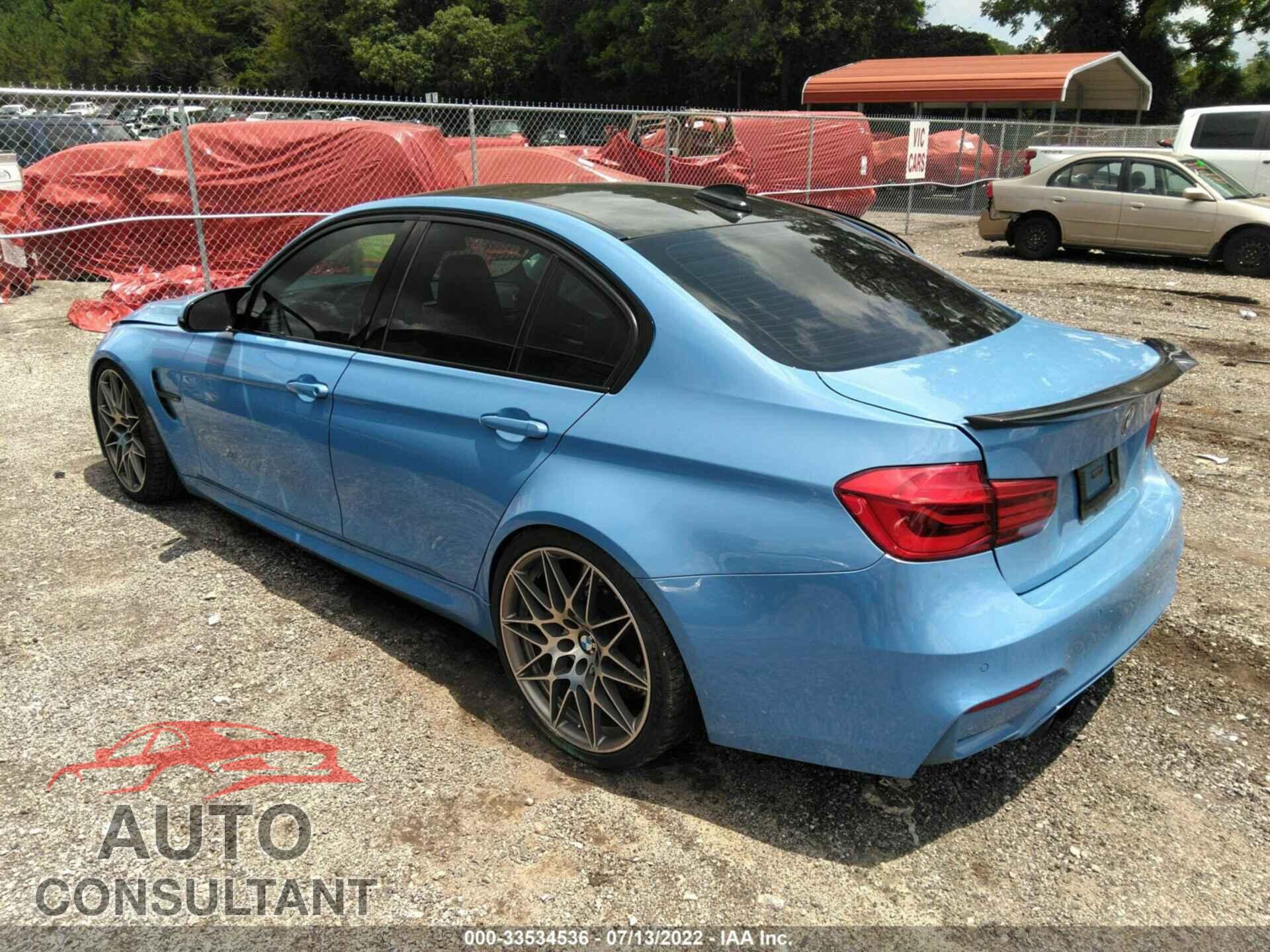 BMW M3 2016 - WBS8M9C58GP967033