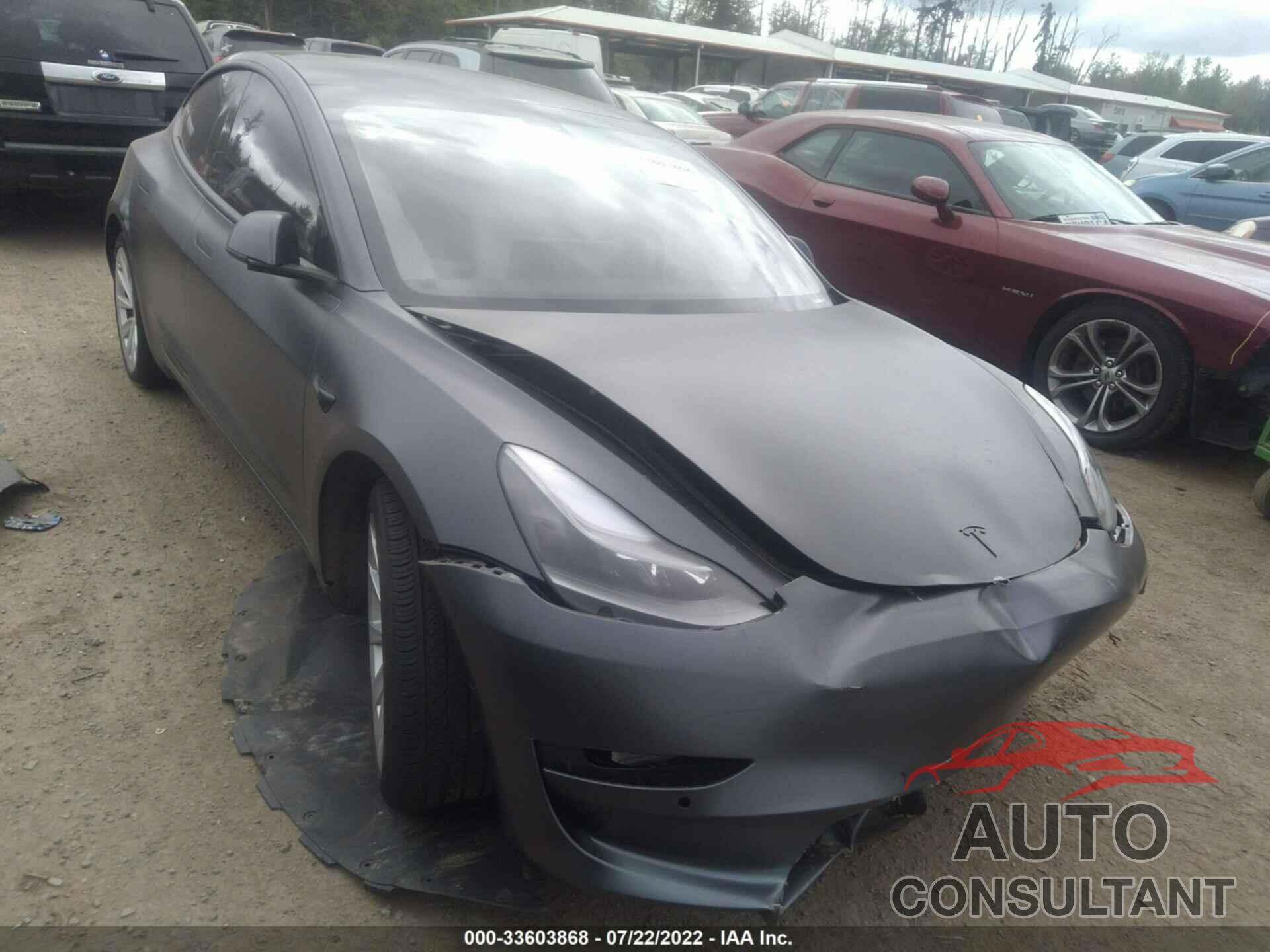 TESLA MODEL 3 2021 - 5YJ3E1EB6MF996734