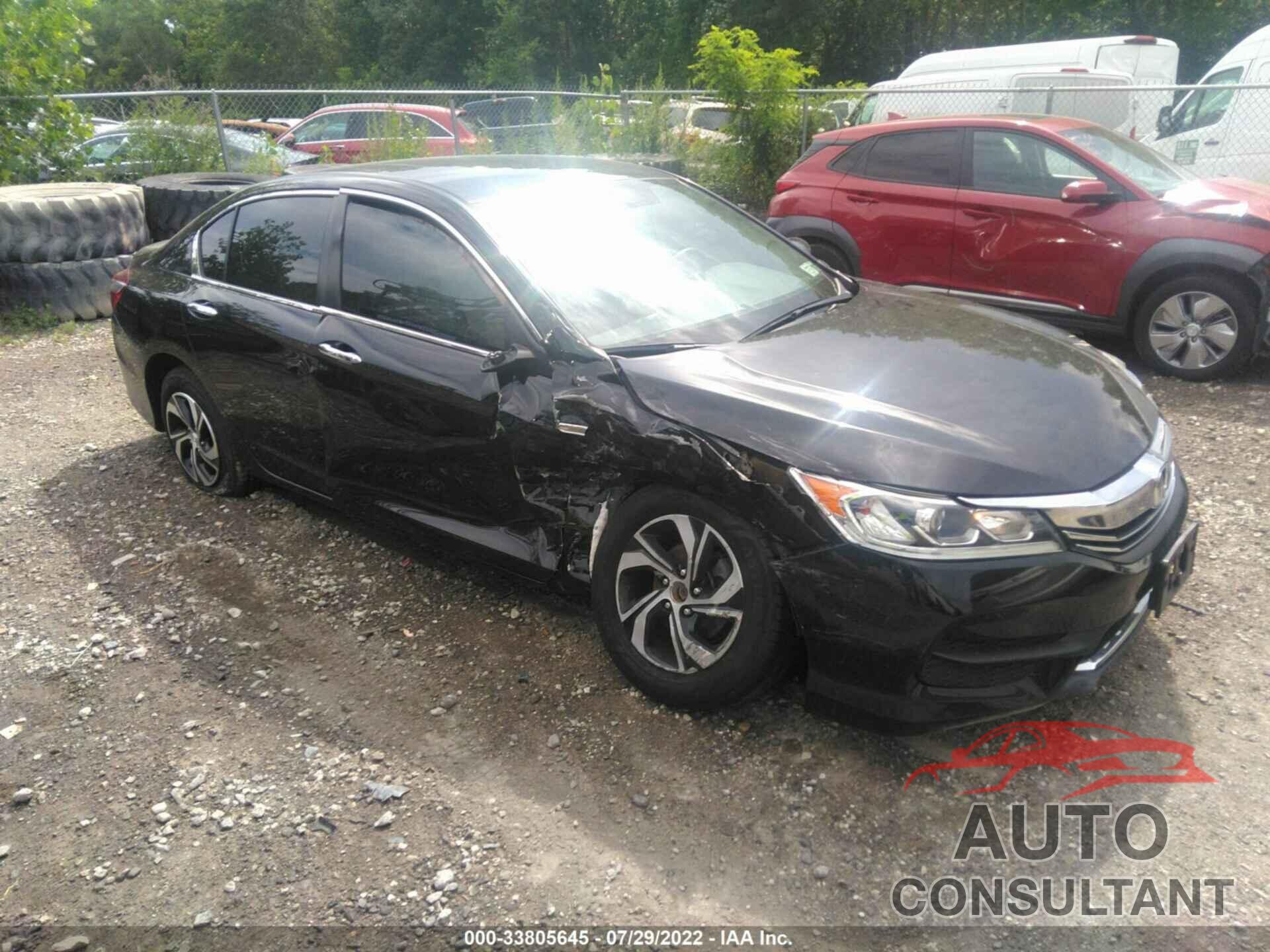 HONDA ACCORD SEDAN 2017 - 1HGCR2F30HA258736