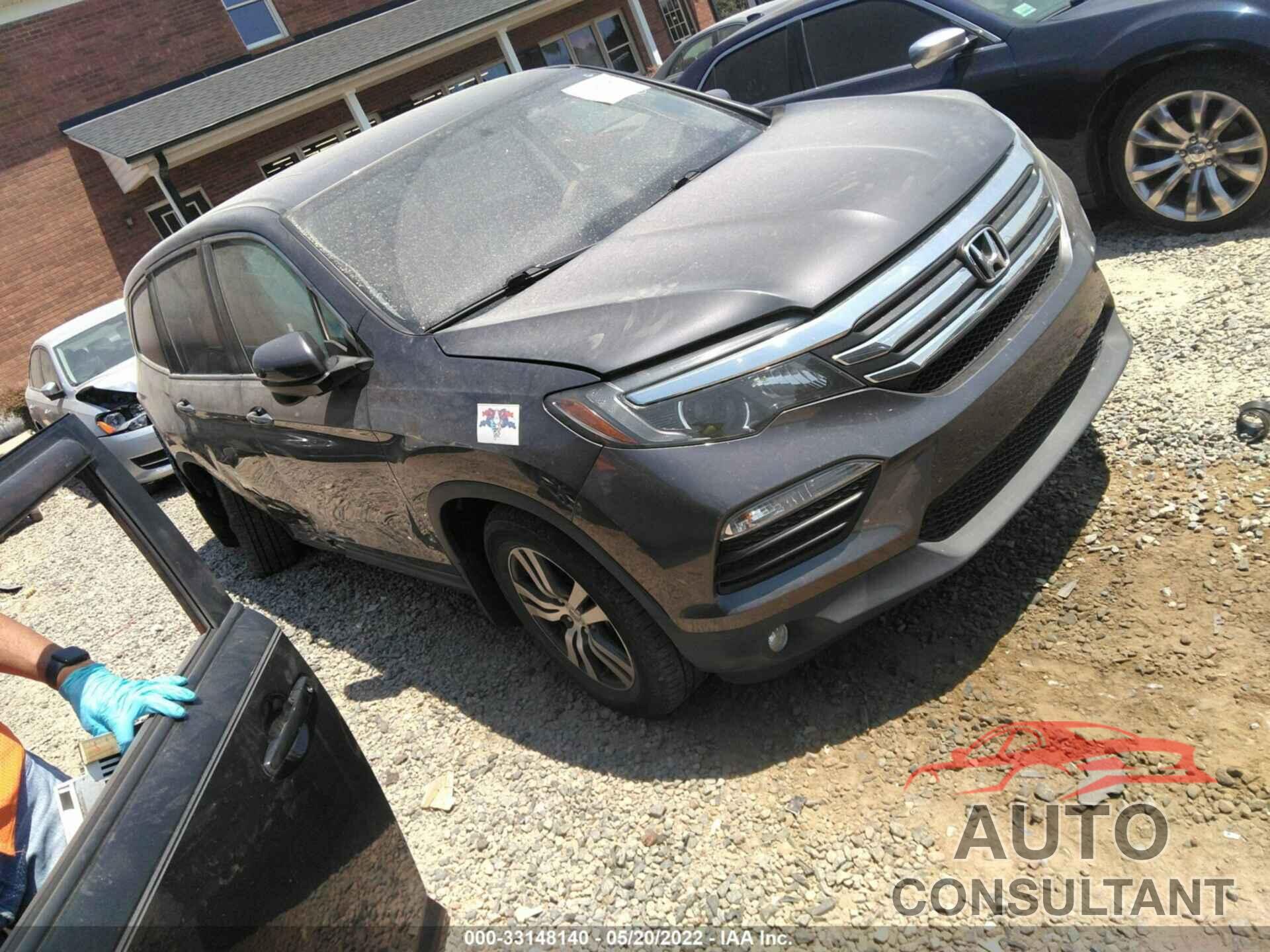 HONDA PILOT 2017 - 5FNYF6H72HB028580