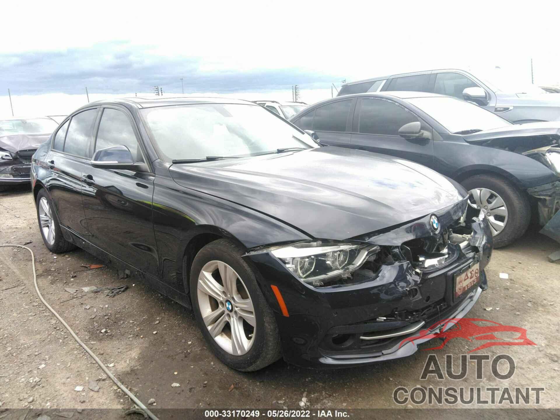 BMW 3 SERIES 2016 - WBA8E9G52GNT82276