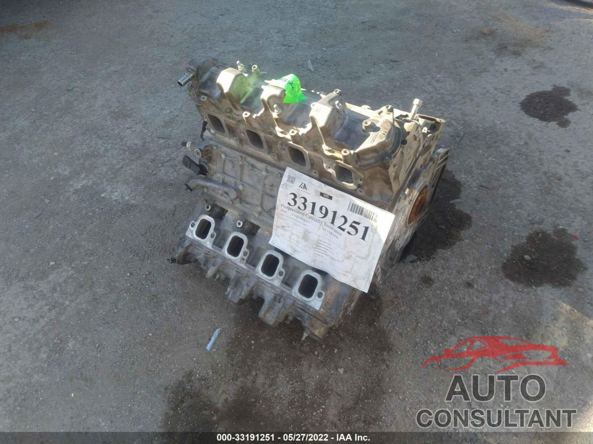 CHEVROLET SILVERADO 1500 2016 - 3GCUKTEJ5GG216625