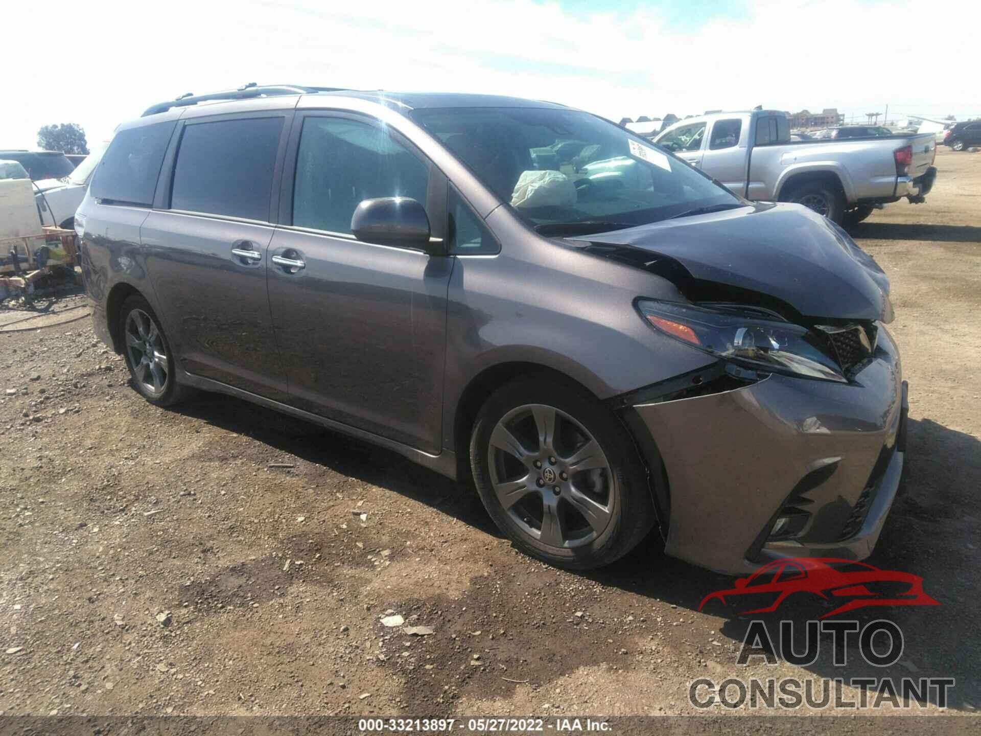 TOYOTA SIENNA 2020 - 5TDXZ3DC7LS077847