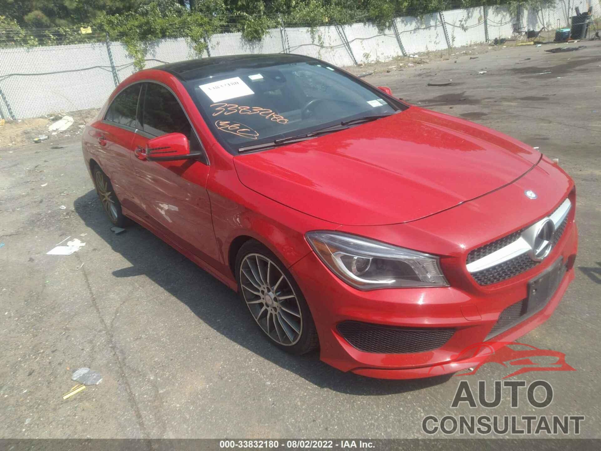 MERCEDES-BENZ CLA 2016 - WDDSJ4EB4GN309111