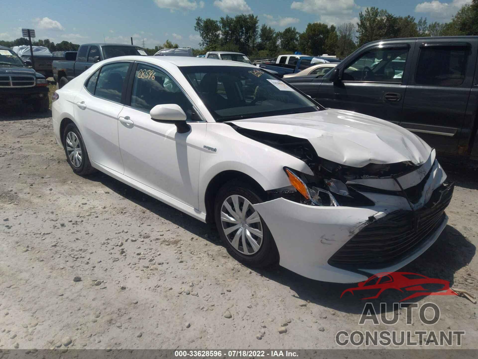 TOYOTA CAMRY 2019 - 4T1B31HK8KU510373