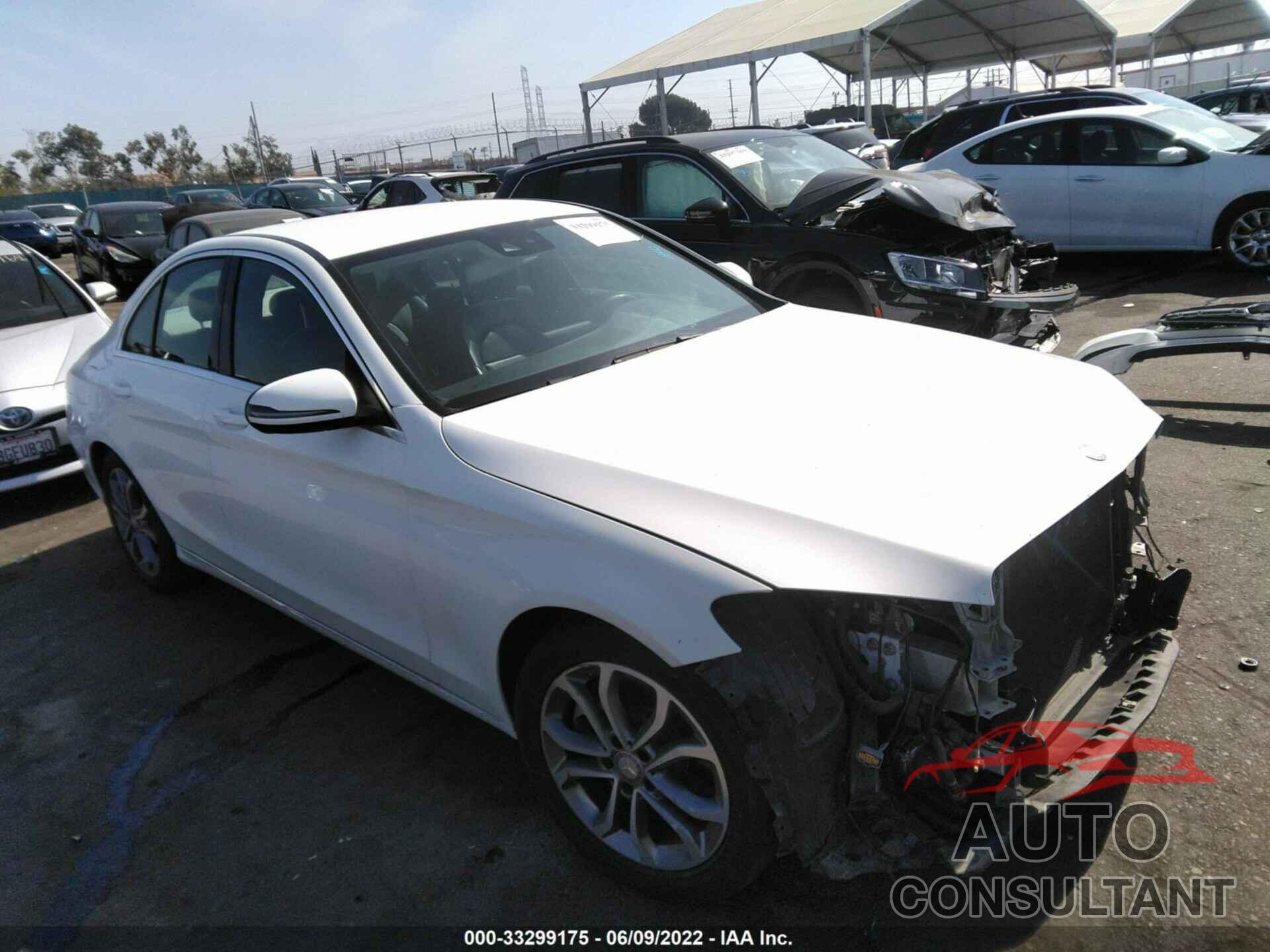 MERCEDES-BENZ C-CLASS 2016 - 55SWF4JB4GU155435