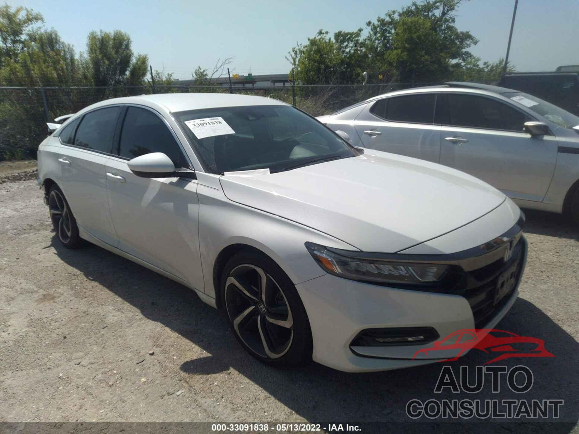 HONDA ACCORD SEDAN 2019 - 1HGCV1F39KA145526