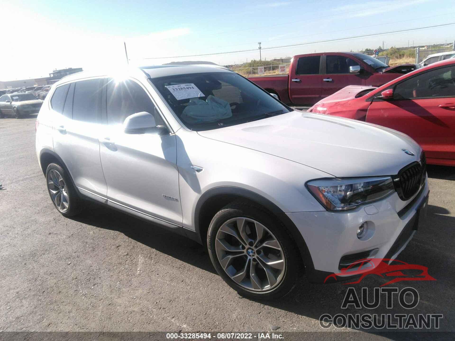 BMW X3 2017 - 5UXWZ7C5XH0U47333