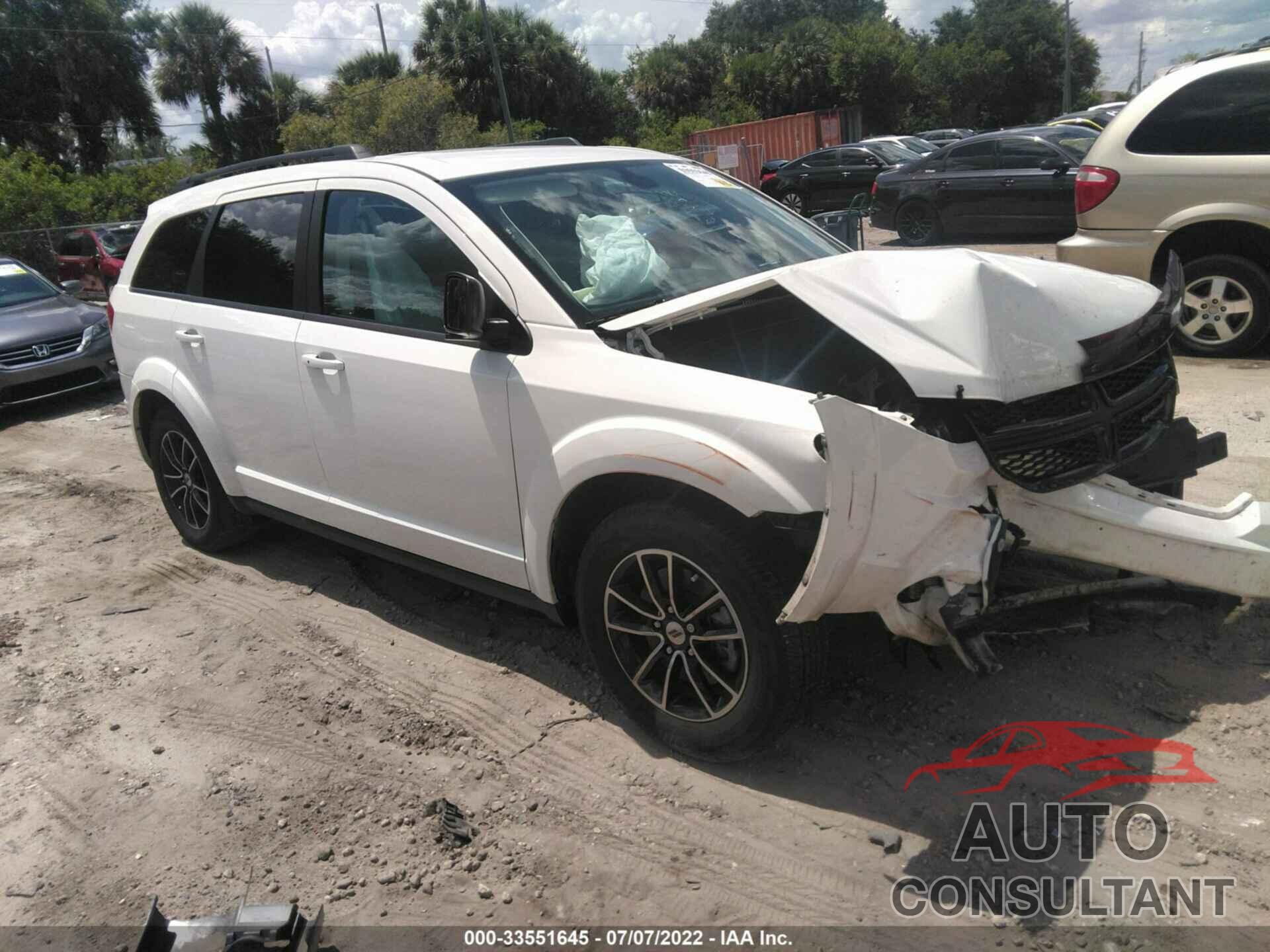 DODGE JOURNEY 2018 - 3C4PDCAB1JT524606