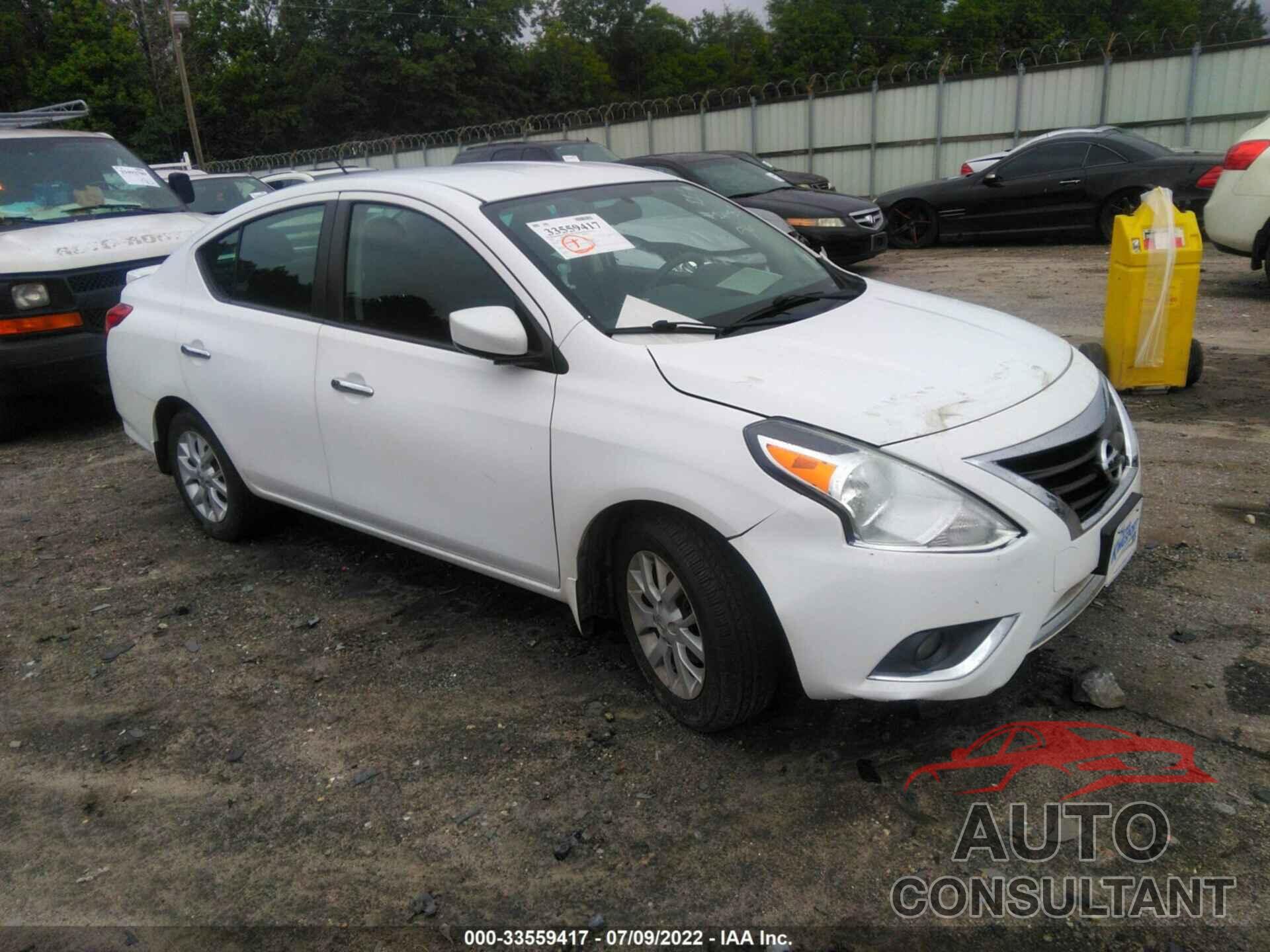 NISSAN VERSA 2016 - 3N1CN7AP0GL859415