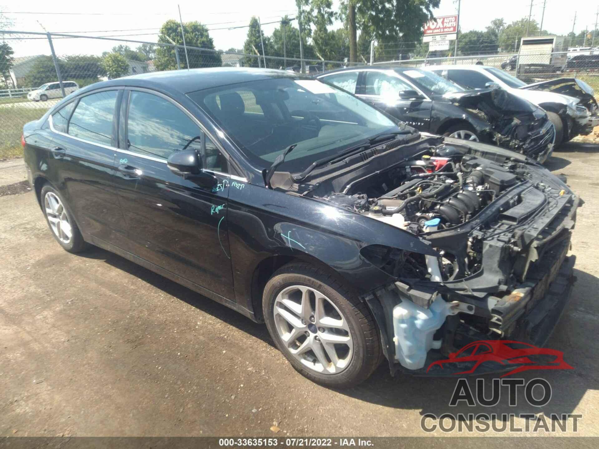 FORD FUSION 2016 - 1FA6P0H76G5110349