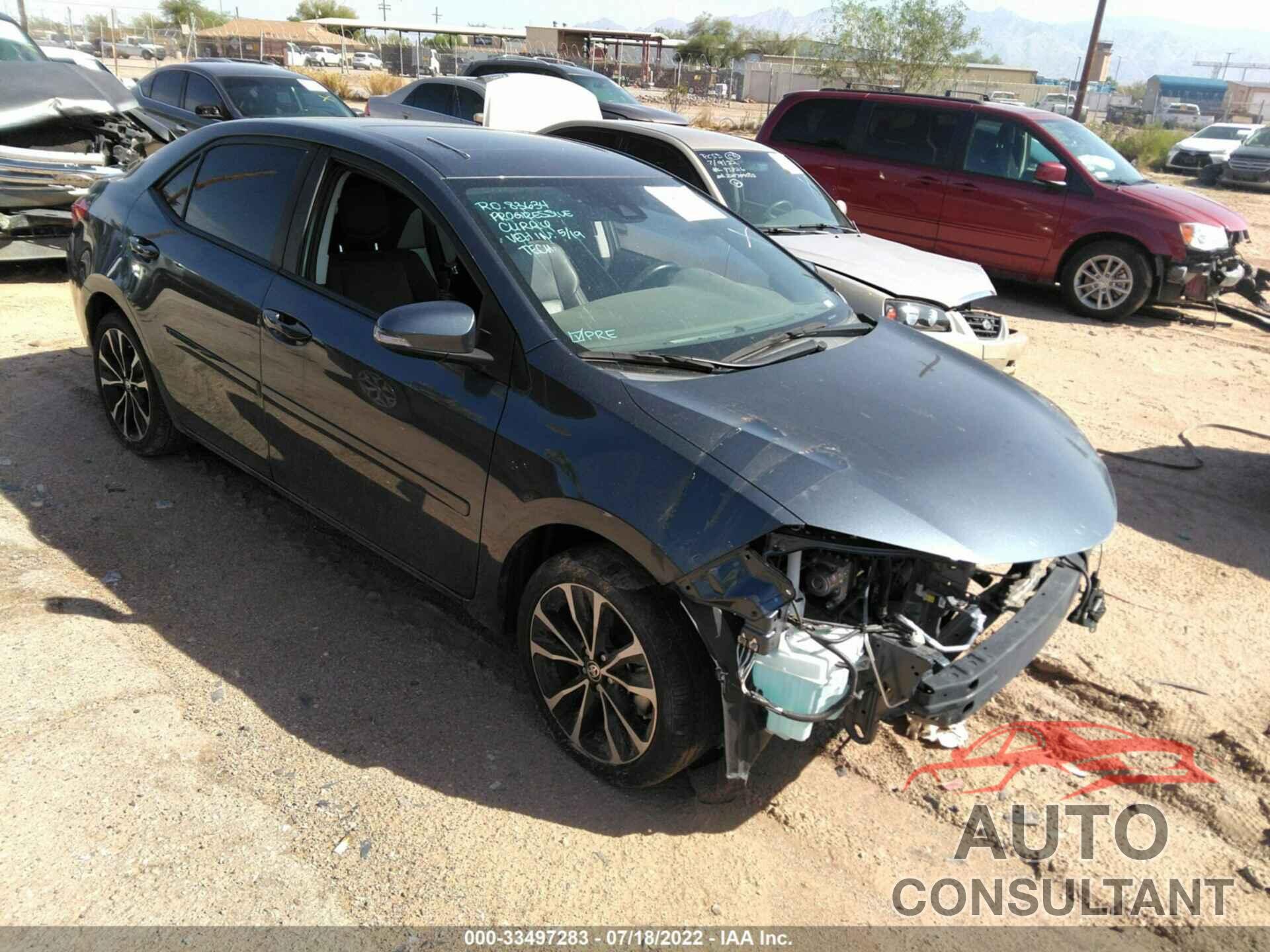 TOYOTA COROLLA 2019 - 2T1BURHE8KC174005