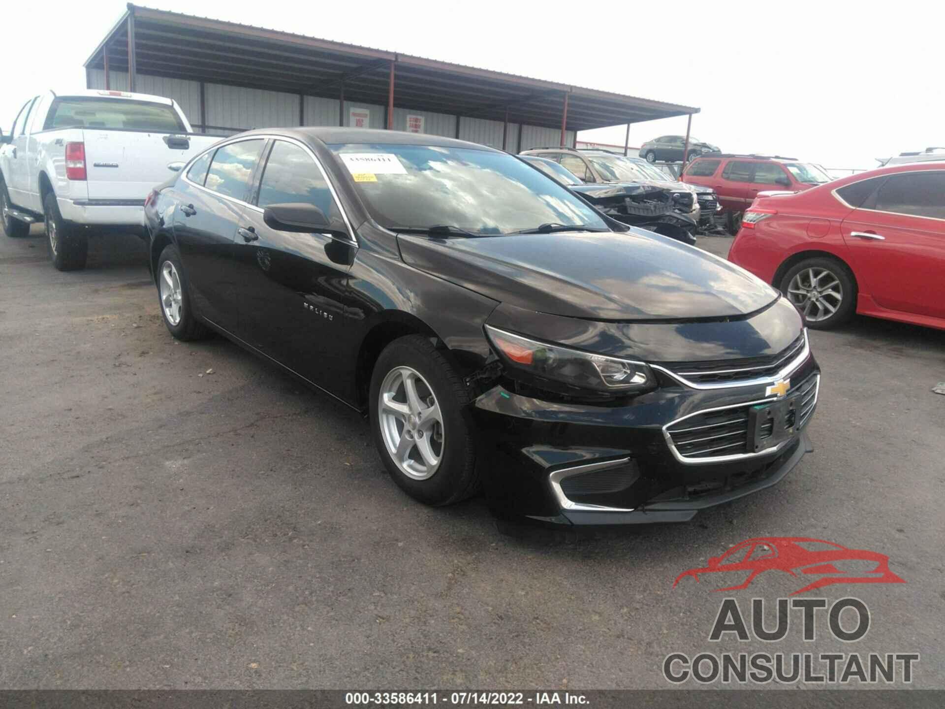 CHEVROLET MALIBU 2016 - 1G1ZB5ST6GF346527