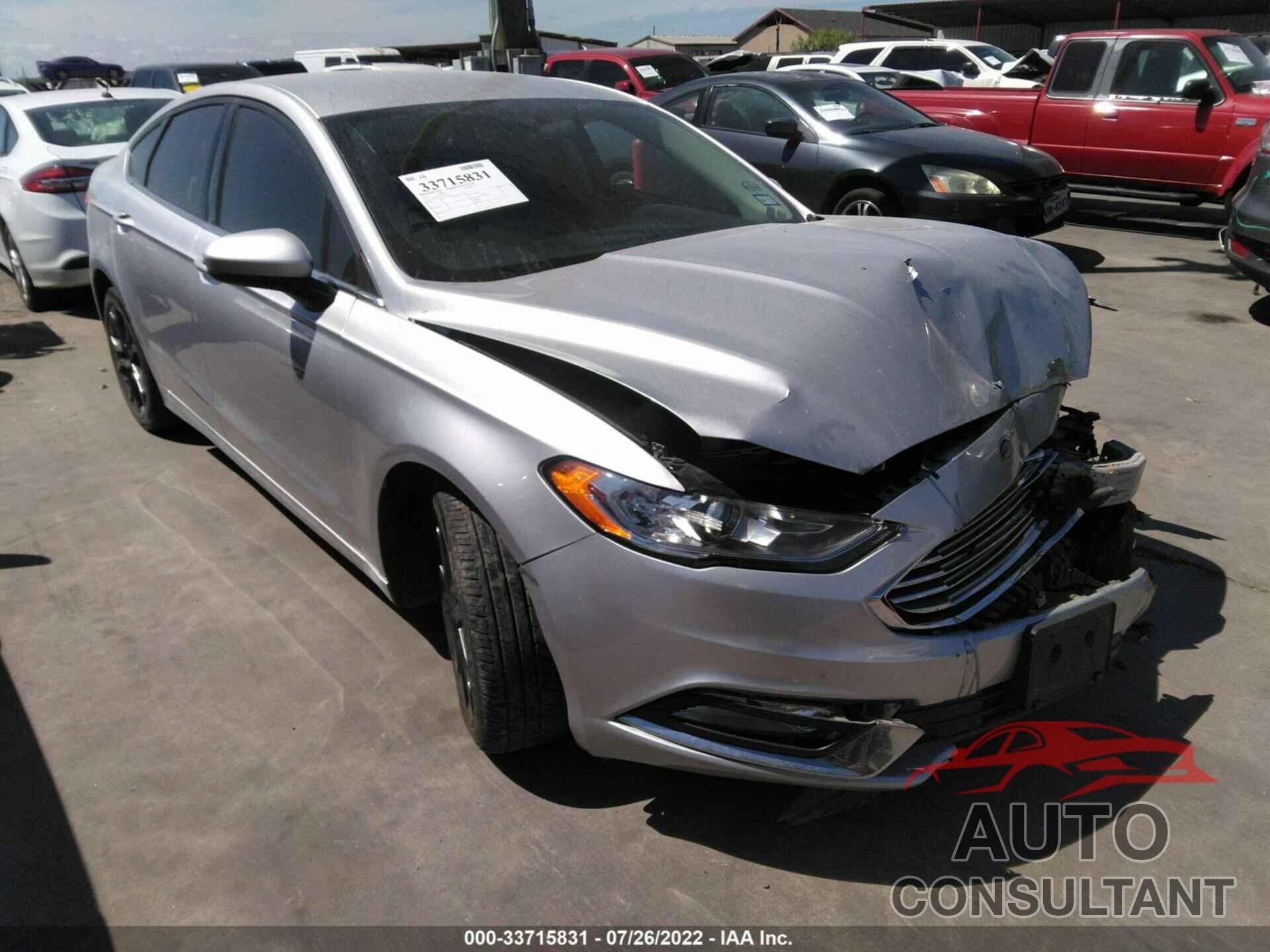 FORD FUSION 2017 - 3FA6P0G70HR252289